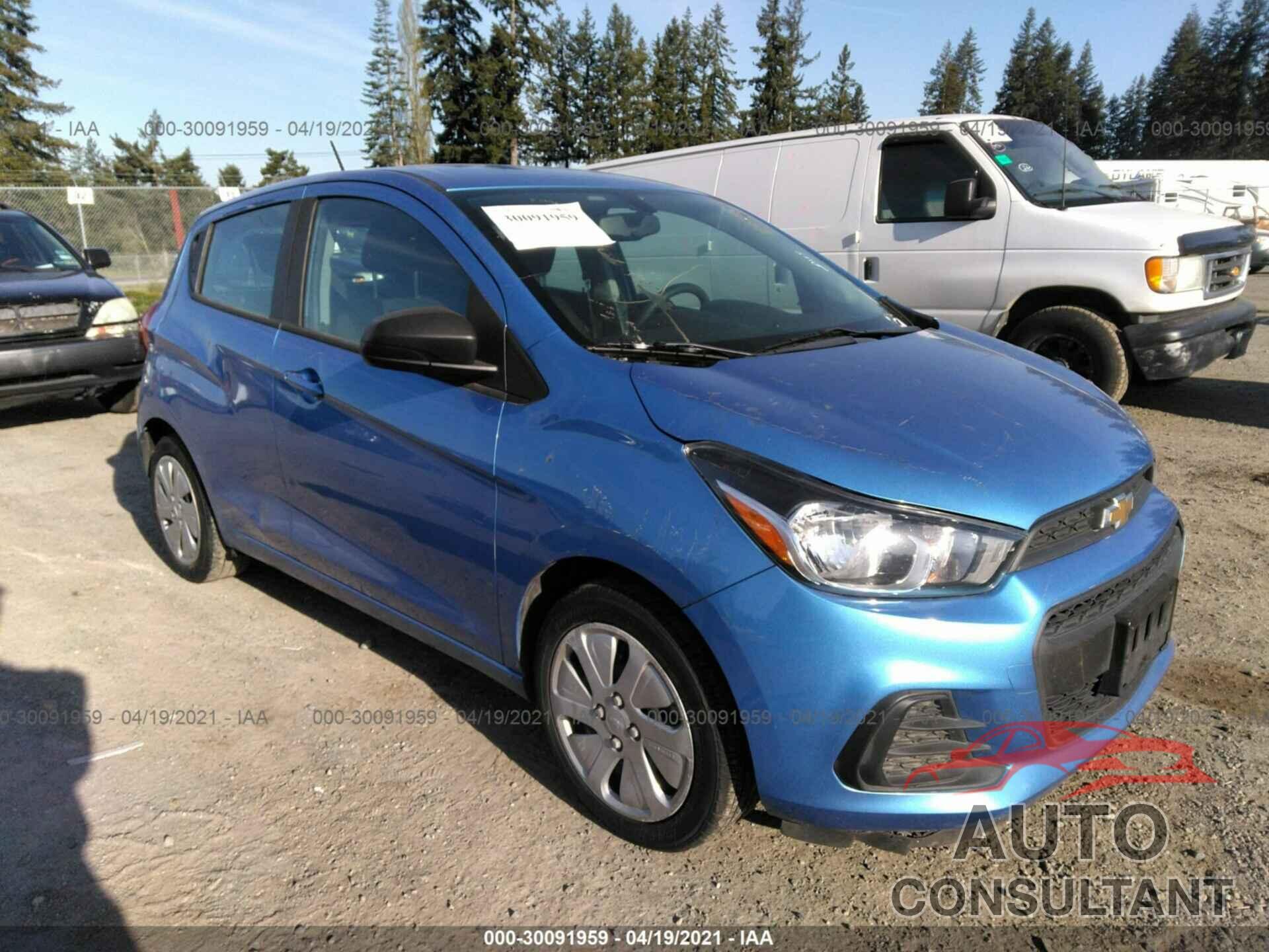 CHEVROLET SPARK 2017 - KL8CB6SA1HC761011