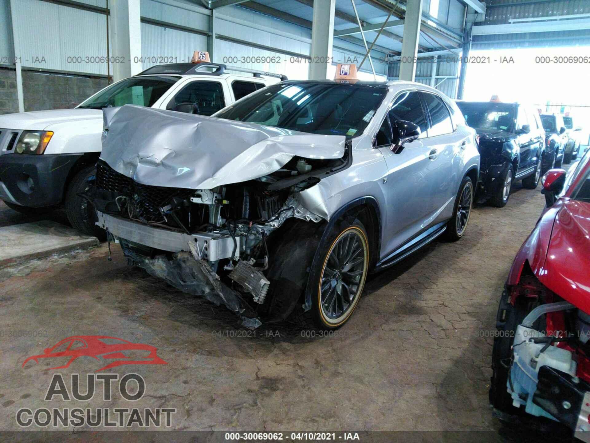 LEXUS RX 2017 - 2T2BZMCA3HC110290