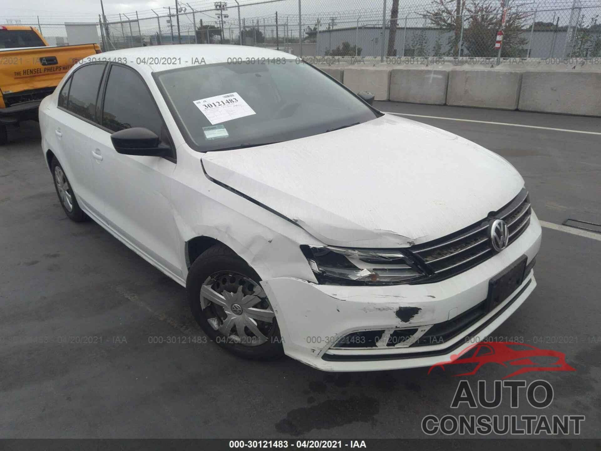 VOLKSWAGEN JETTA SEDAN 2016 - 3VW267AJ3GM299608