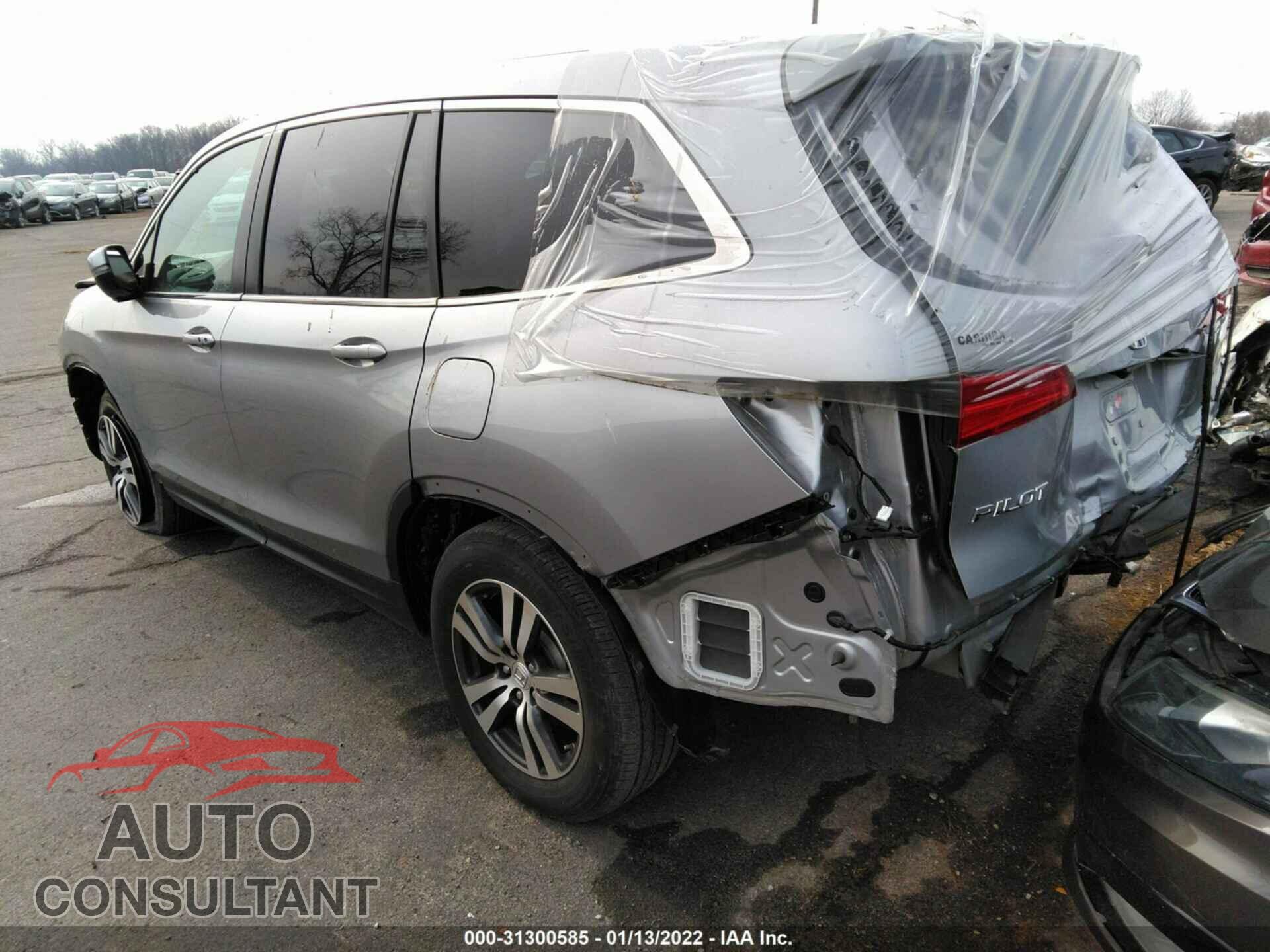 HONDA PILOT 2017 - 5FNYF5H56HB031703