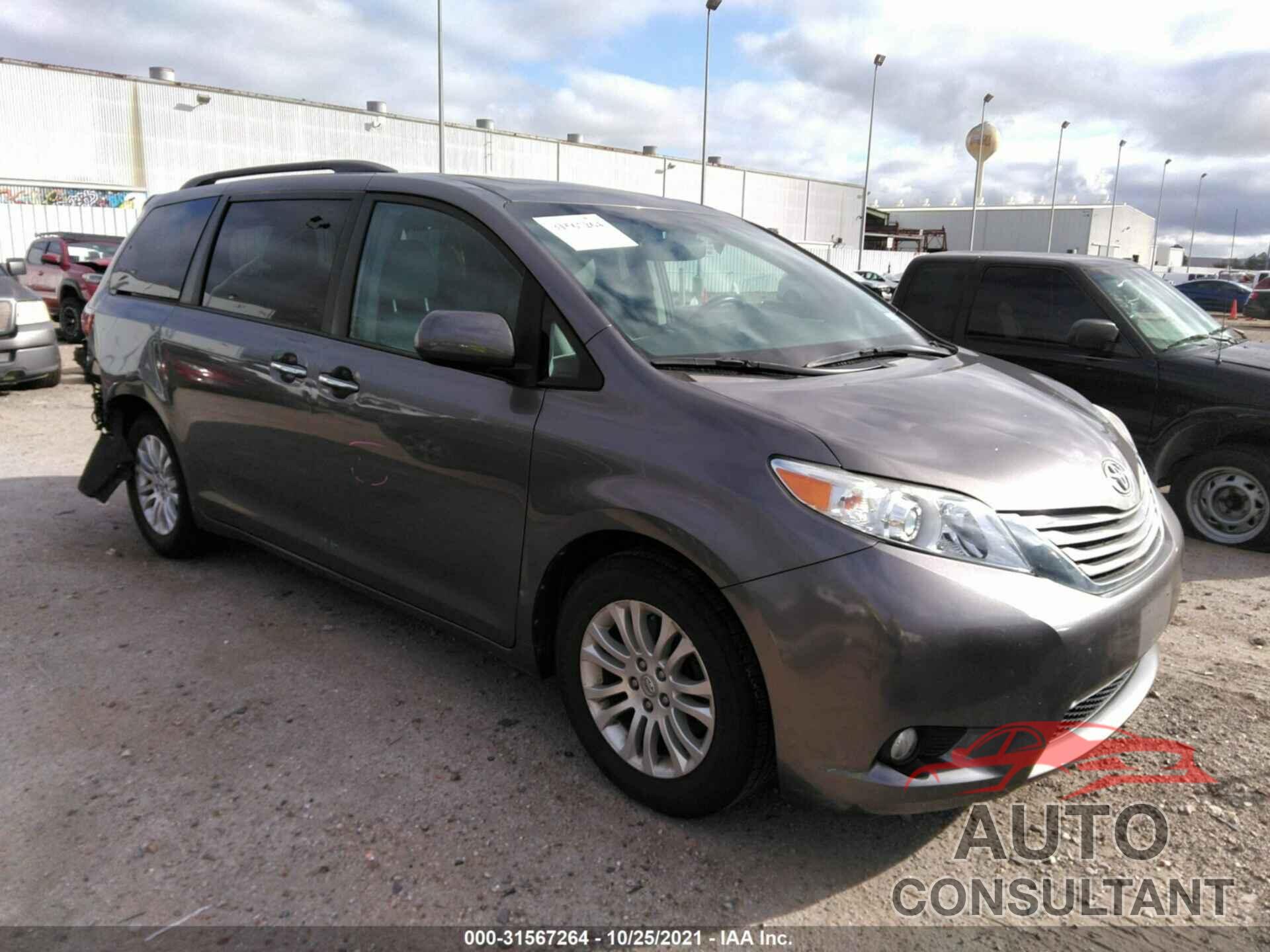 TOYOTA SIENNA 2016 - 5TDYK3DC7GS758007