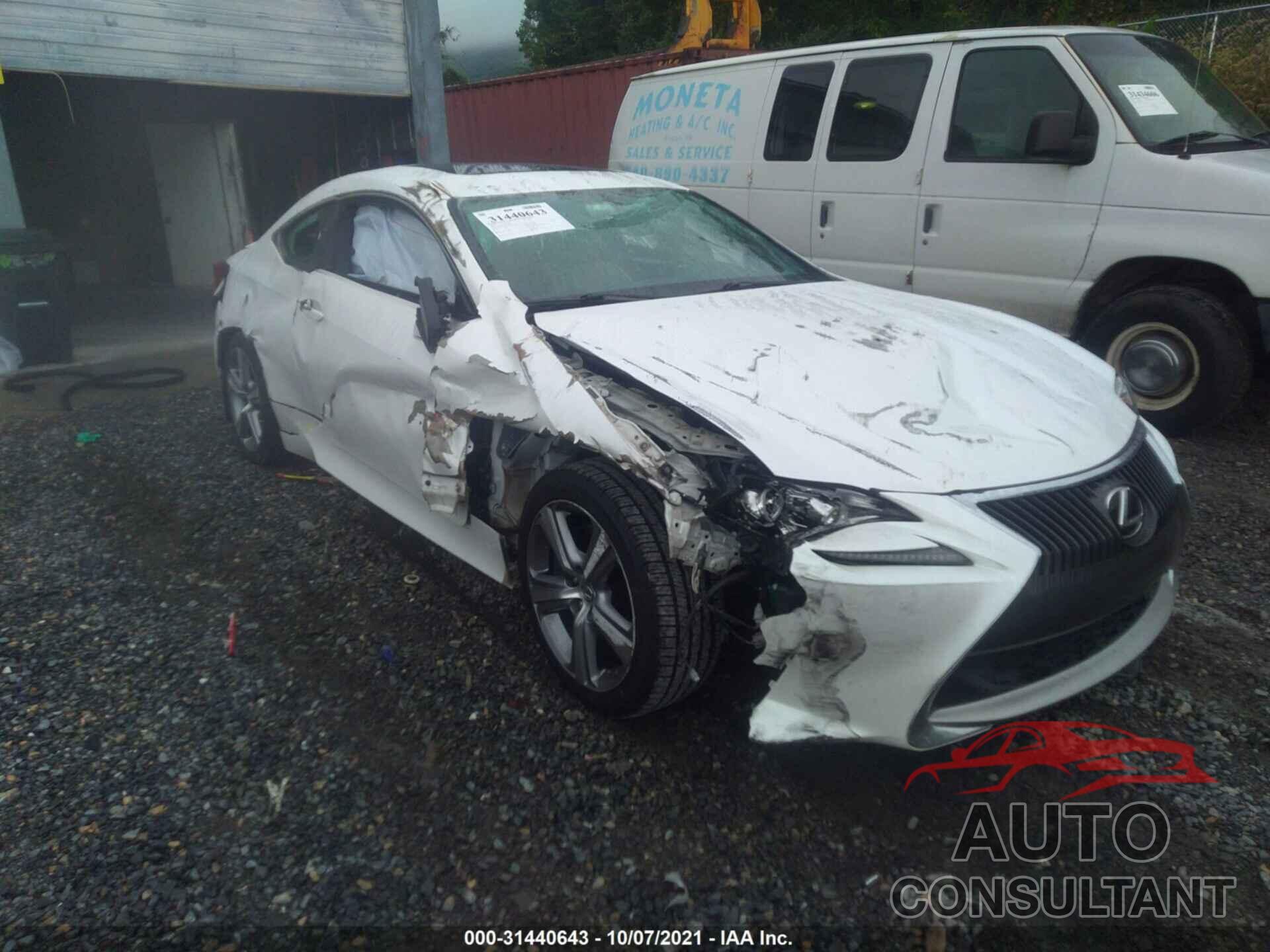 LEXUS RC 200T 2016 - JTHHA5BCXG5001057