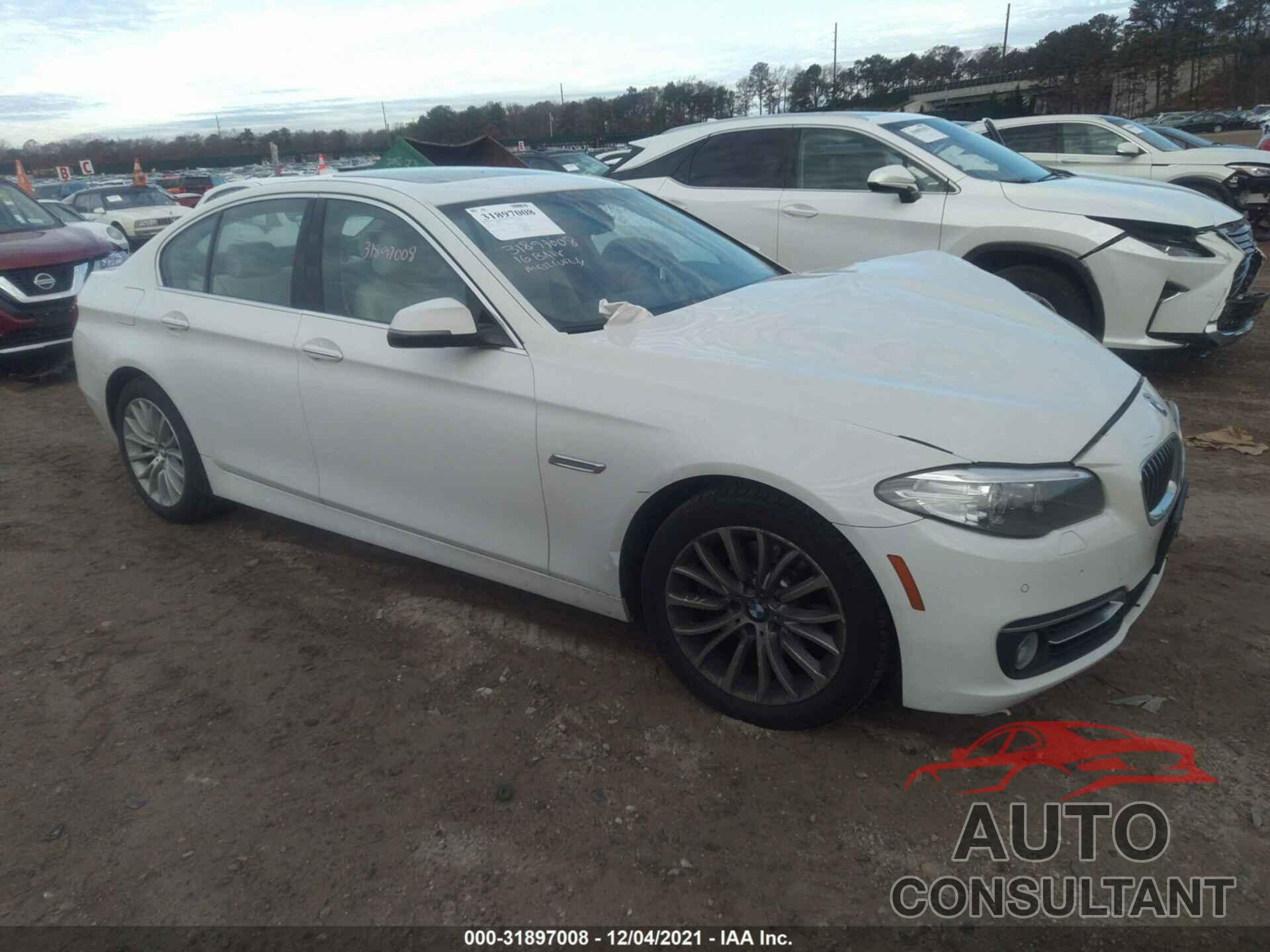 BMW 5 SERIES 2016 - WBA5A7C53GG150735