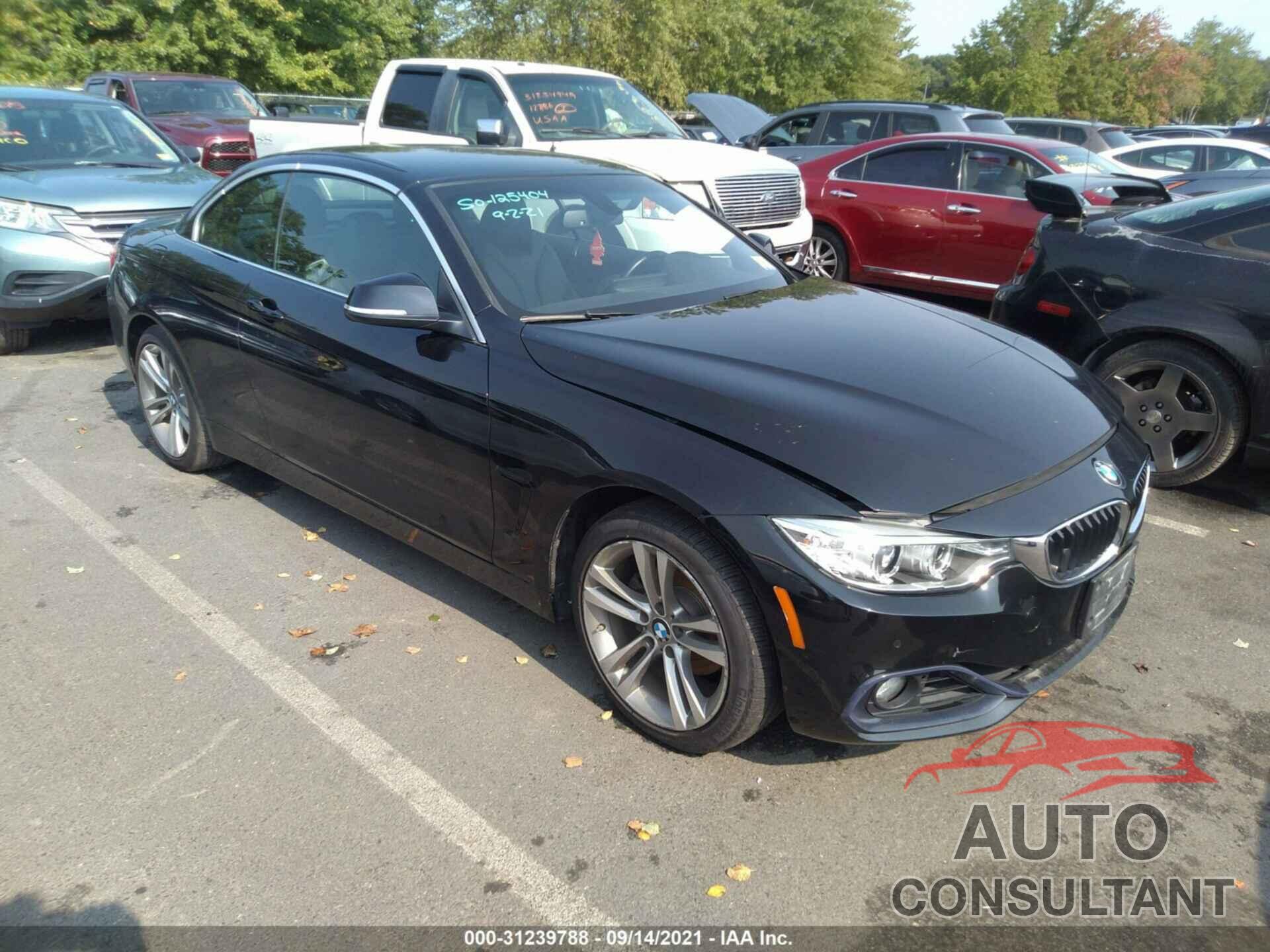 BMW 4 SERIES 2016 - WBA3T1C52GP822931