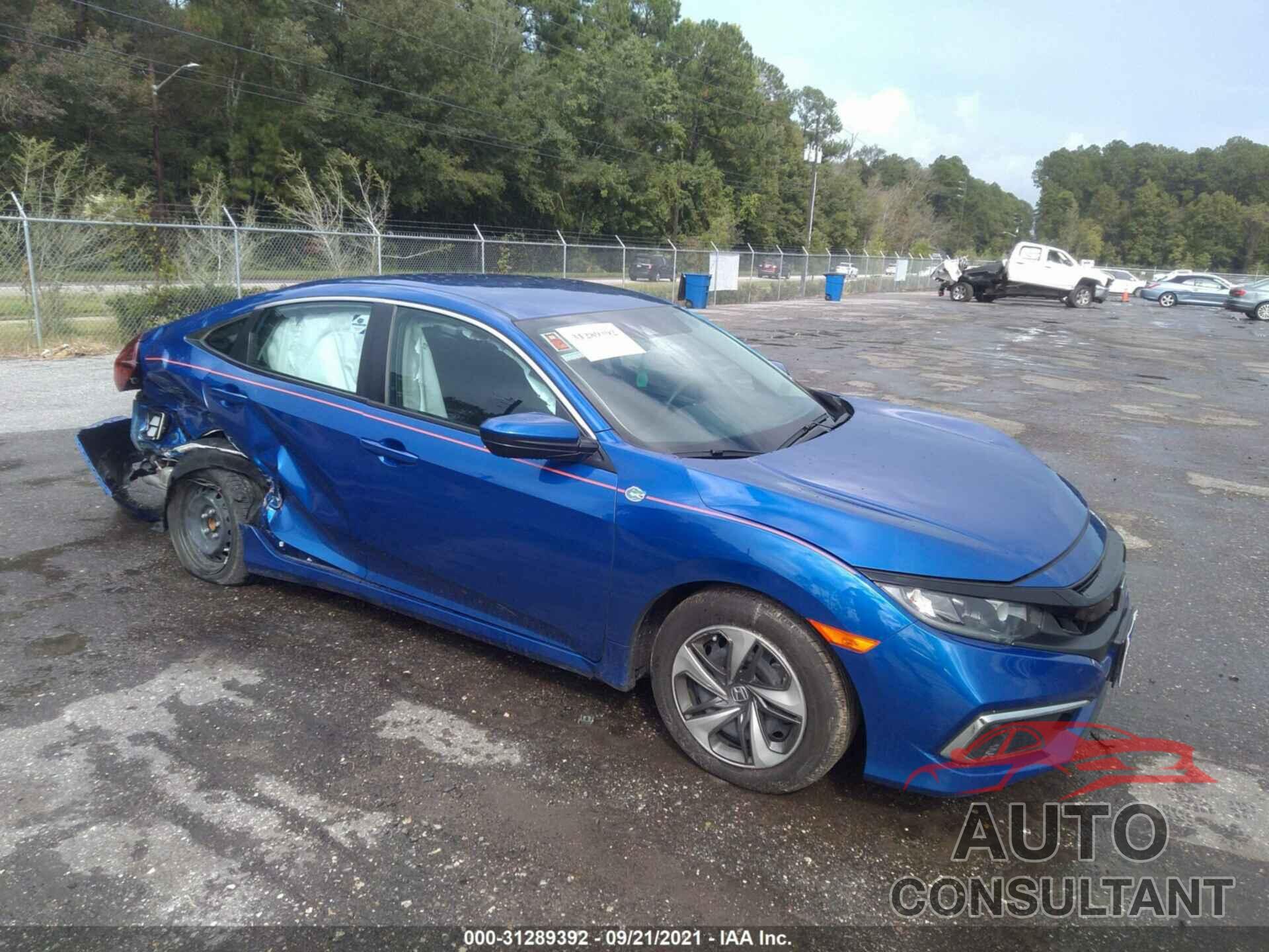 HONDA CIVIC SEDAN 2020 - 19XFC2F68LE009257