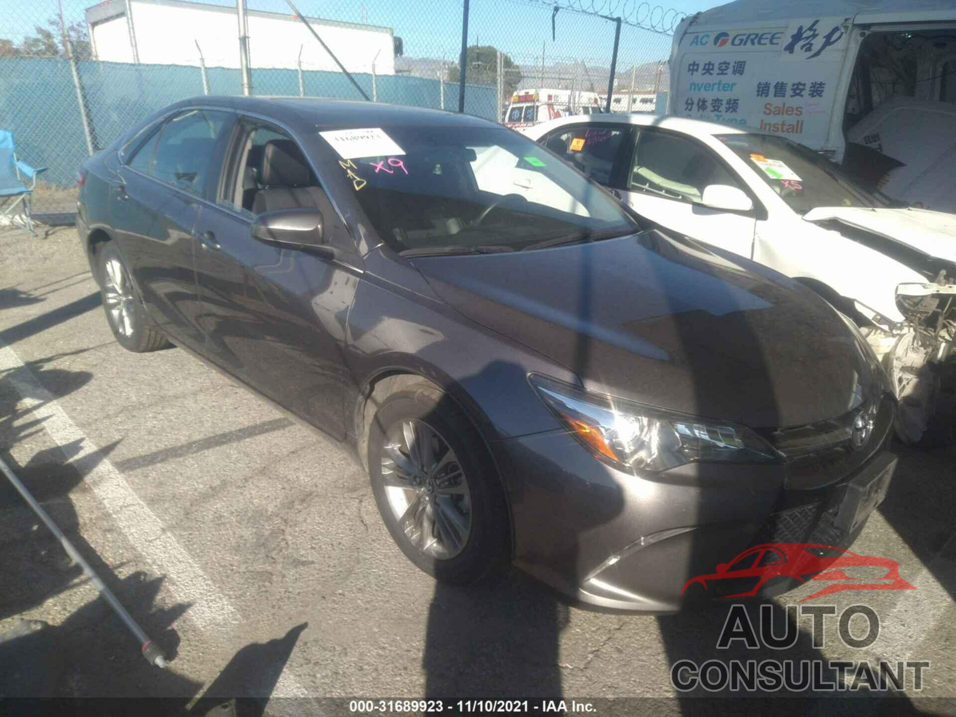 TOYOTA CAMRY 2017 - 4T1BF1FK6HU330490