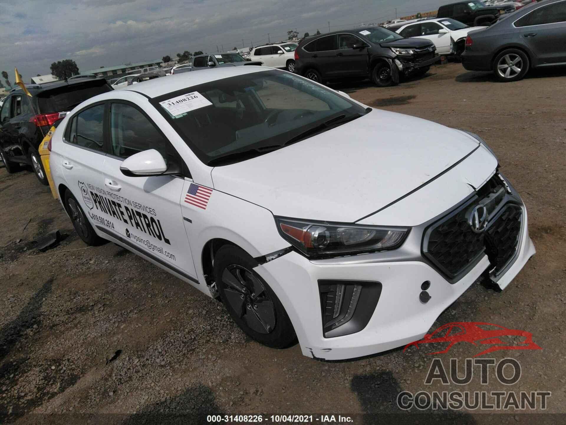 HYUNDAI IONIQ HYBRID 2020 - KMHC75LC0LU233798