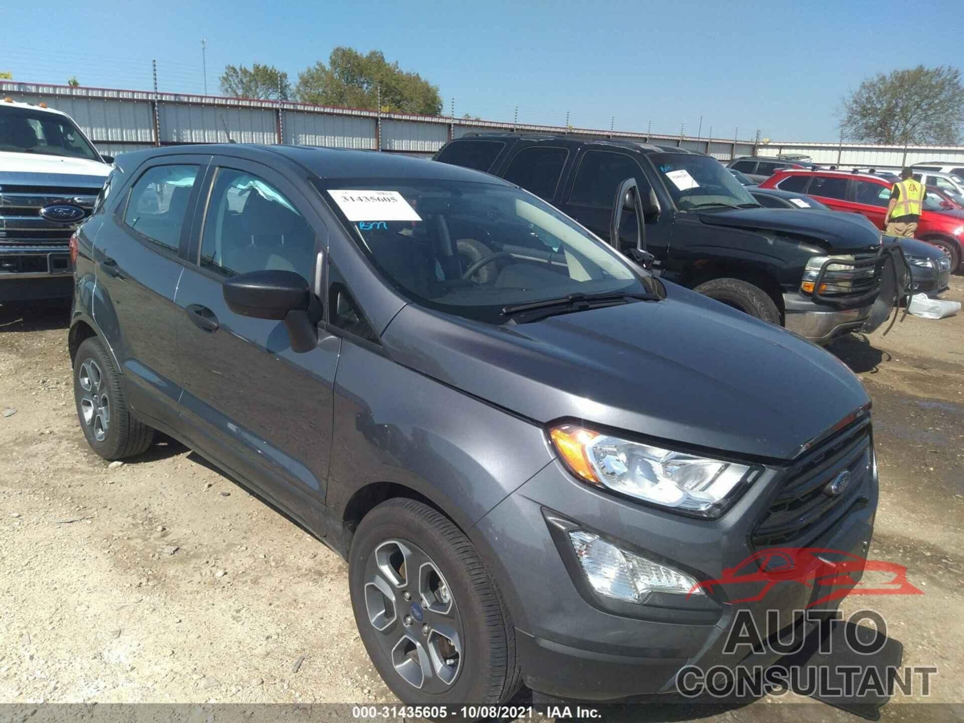 FORD ECOSPORT 2021 - MAJ3S2FE7MC399005