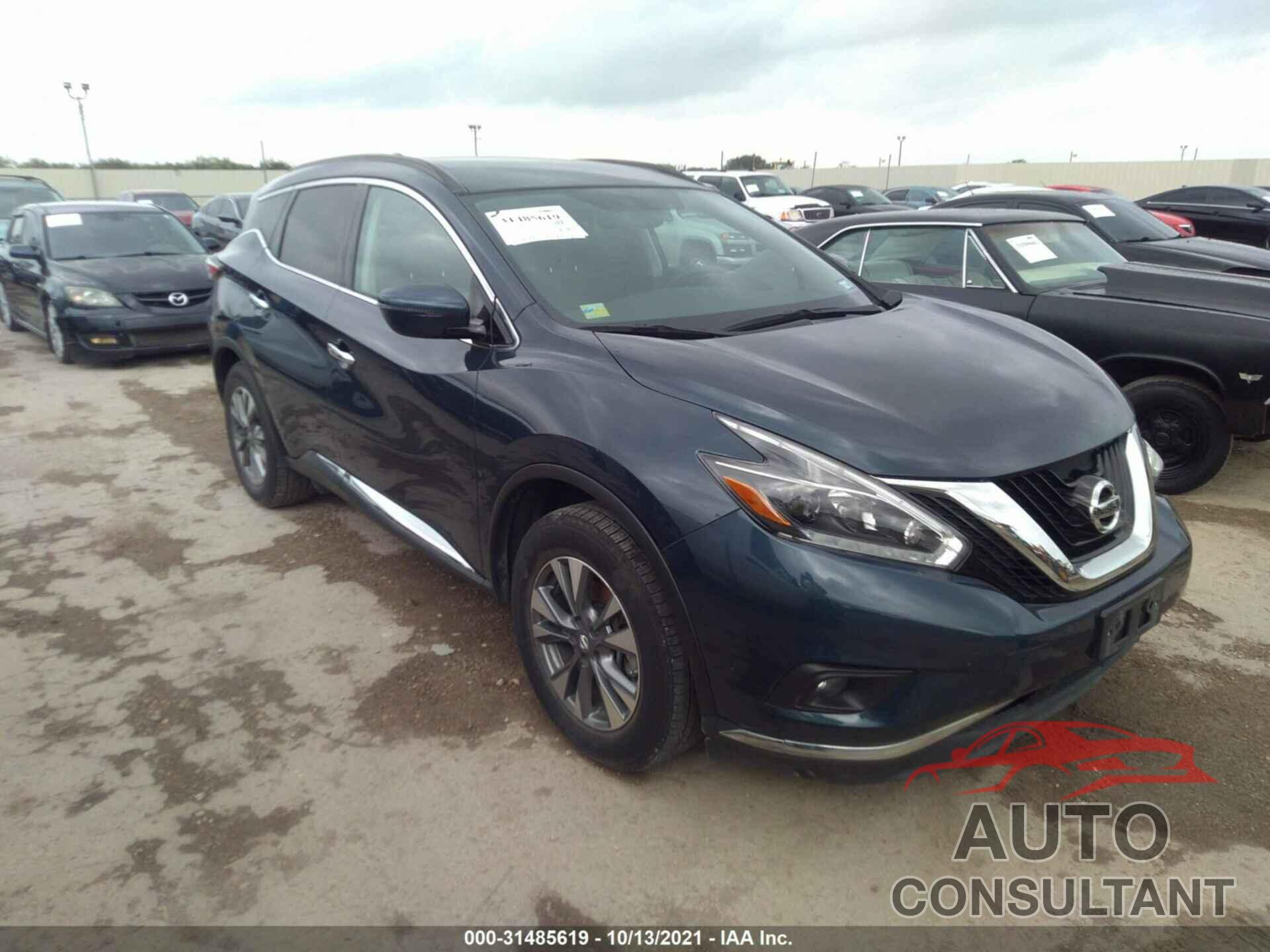 NISSAN MURANO 2018 - 5N1AZ2MG5JN173669