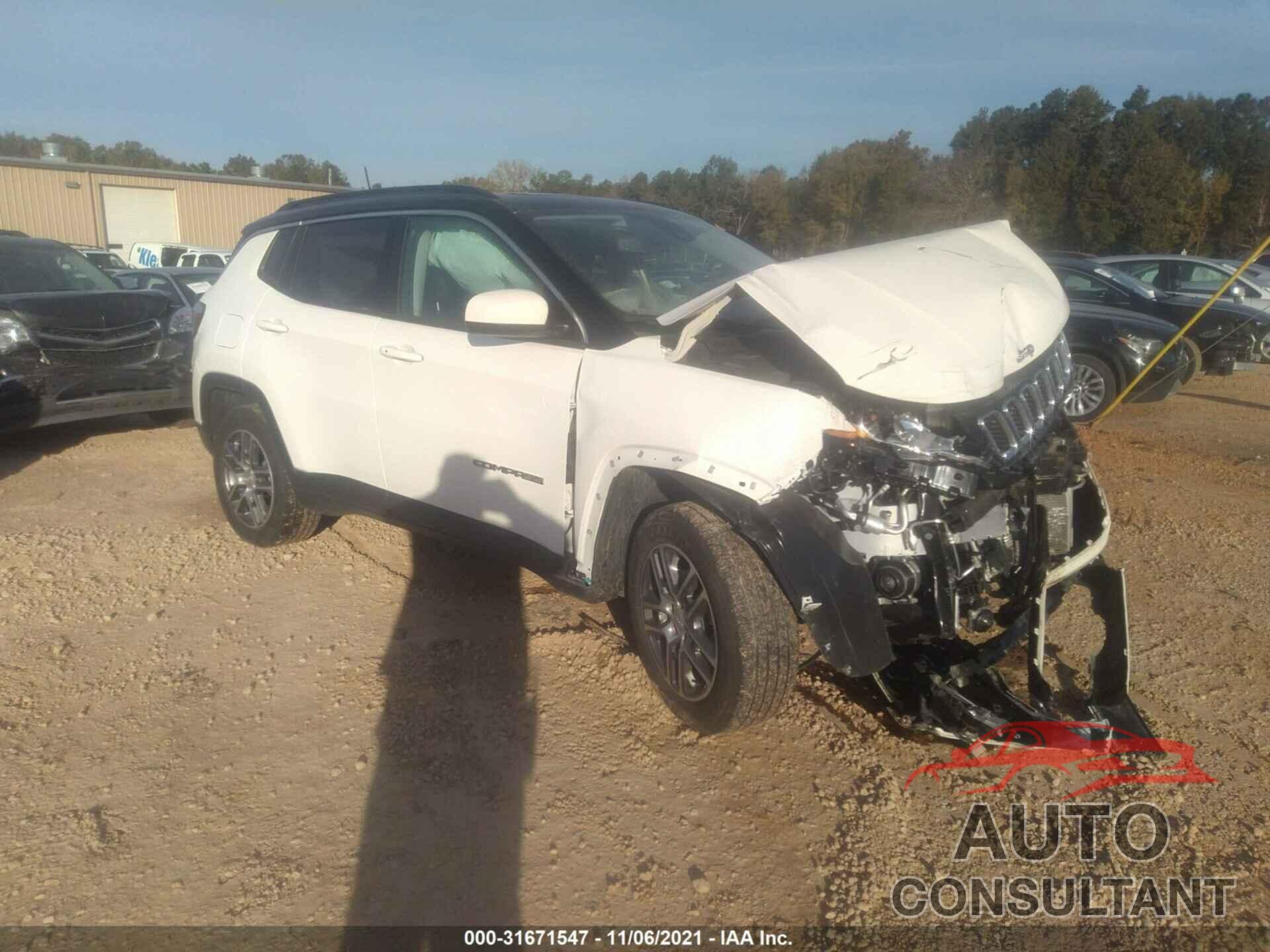 JEEP COMPASS 2020 - 3C4NJDBB7LT245524