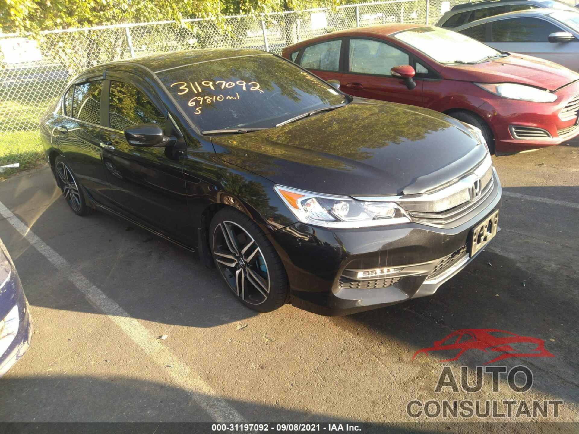 HONDA ACCORD SEDAN 2017 - 1HGCR2F5XHA243825