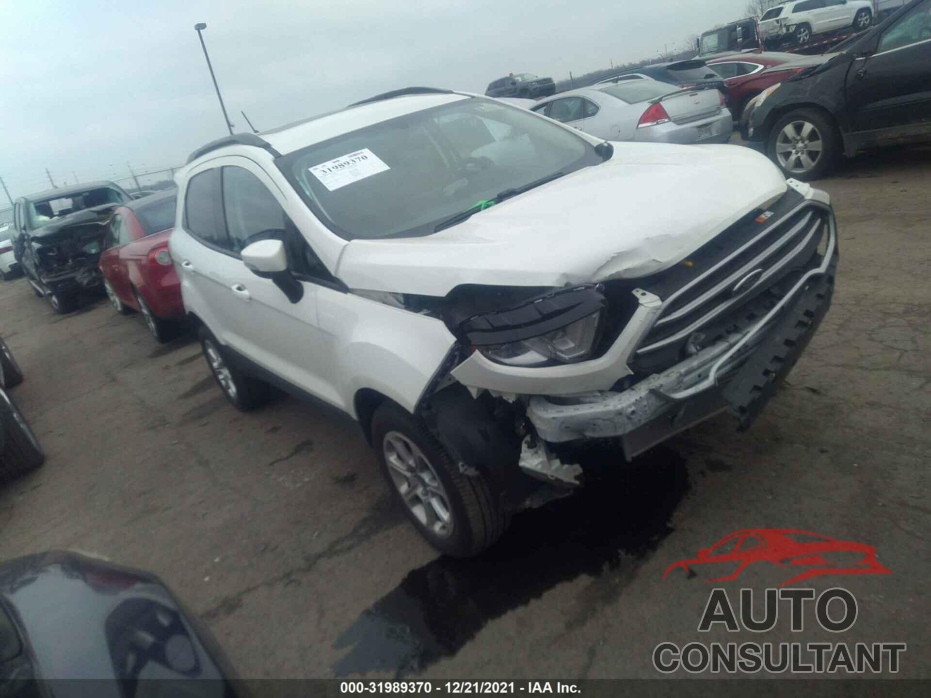 FORD ECOSPORT 2020 - MAJ6S3GL7LC329762