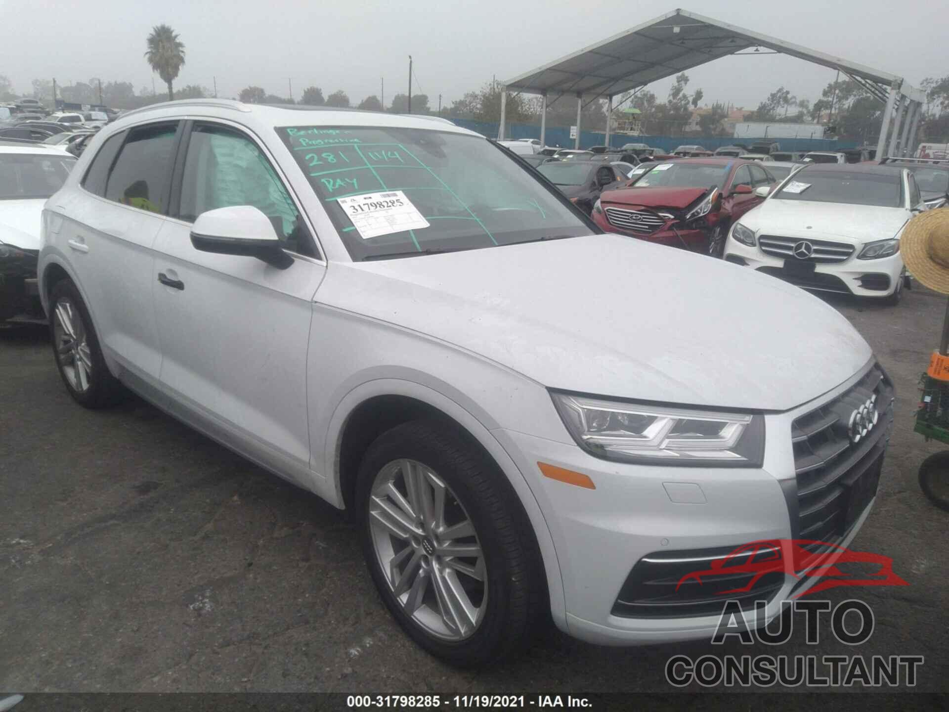 AUDI Q5 2019 - WA1BNAFY7K2036041