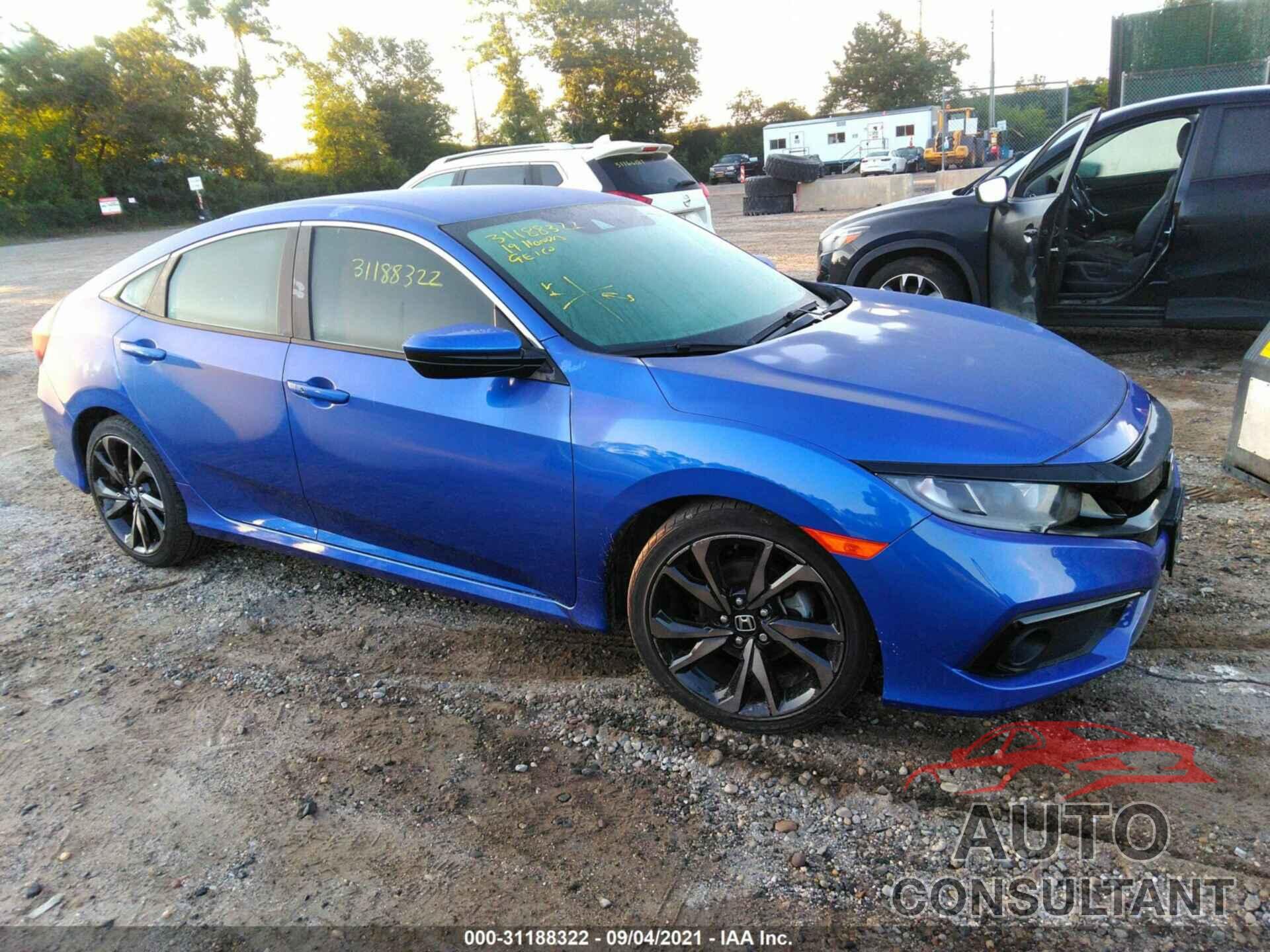 HONDA CIVIC SEDAN 2019 - 2HGFC2F8XKH539140