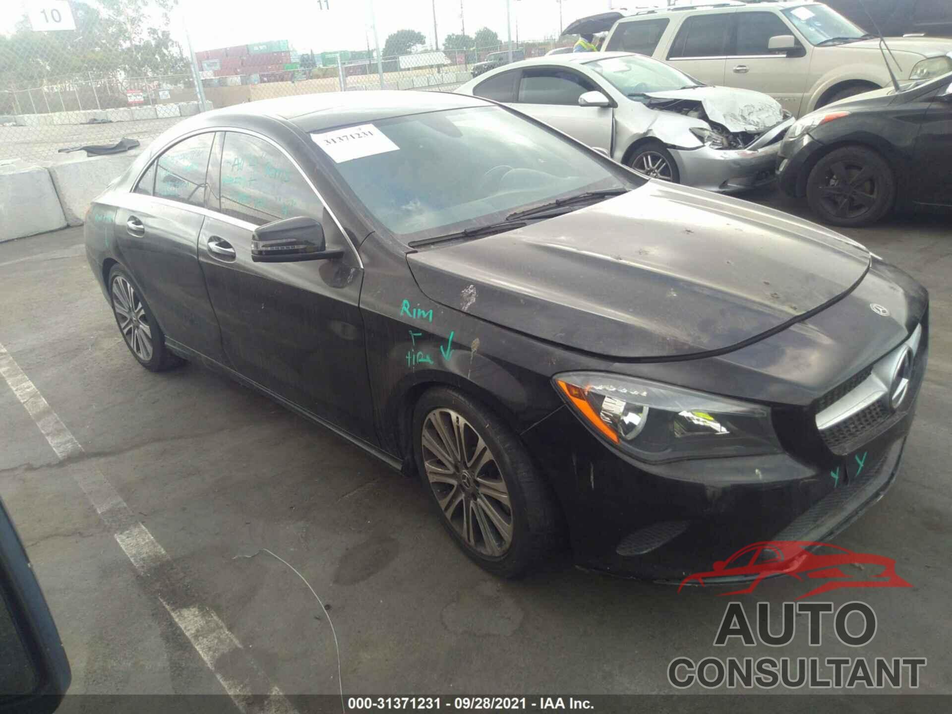 MERCEDES-BENZ CLA 2019 - WDDSJ4EB6KN721622