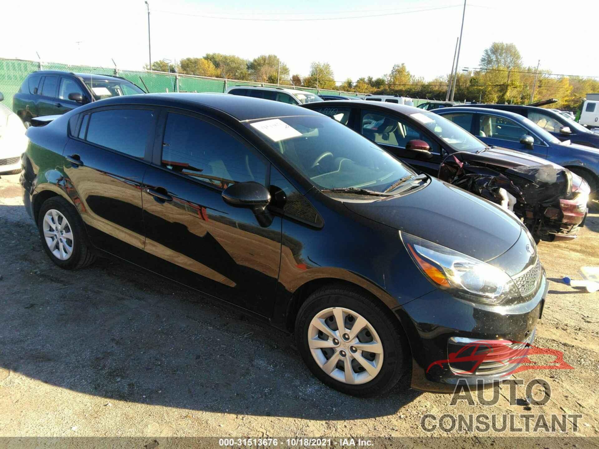 KIA RIO 2017 - KNADM4A37H6035176