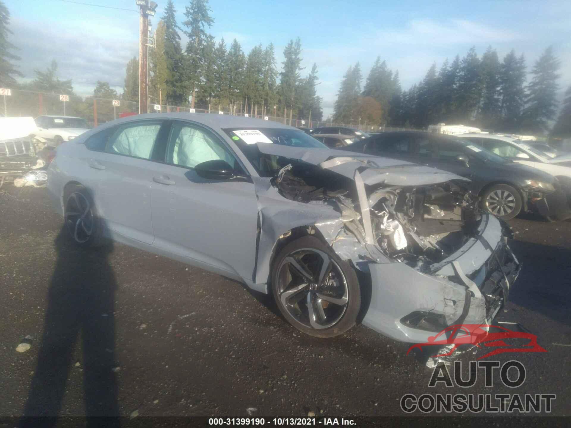 HONDA ACCORD SEDAN 2021 - 1HGCV1F38MA074807