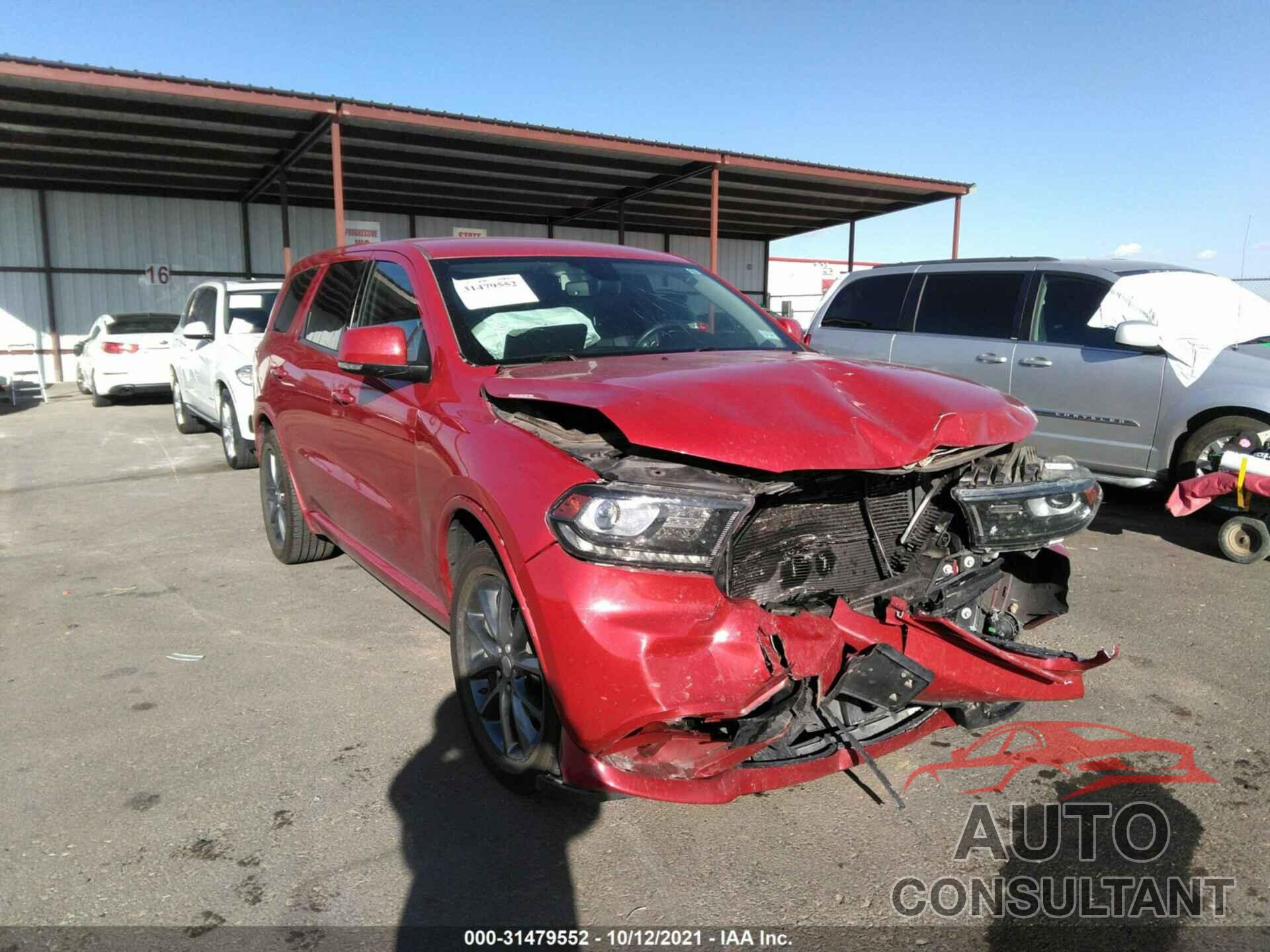 DODGE DURANGO 2018 - 1C4RDHDGXJC461482