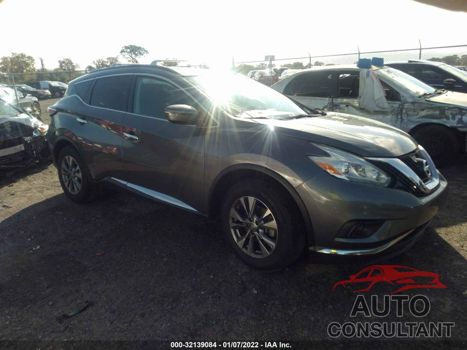 NISSAN MURANO 2016 - 5N1AZ2MGXGN117526