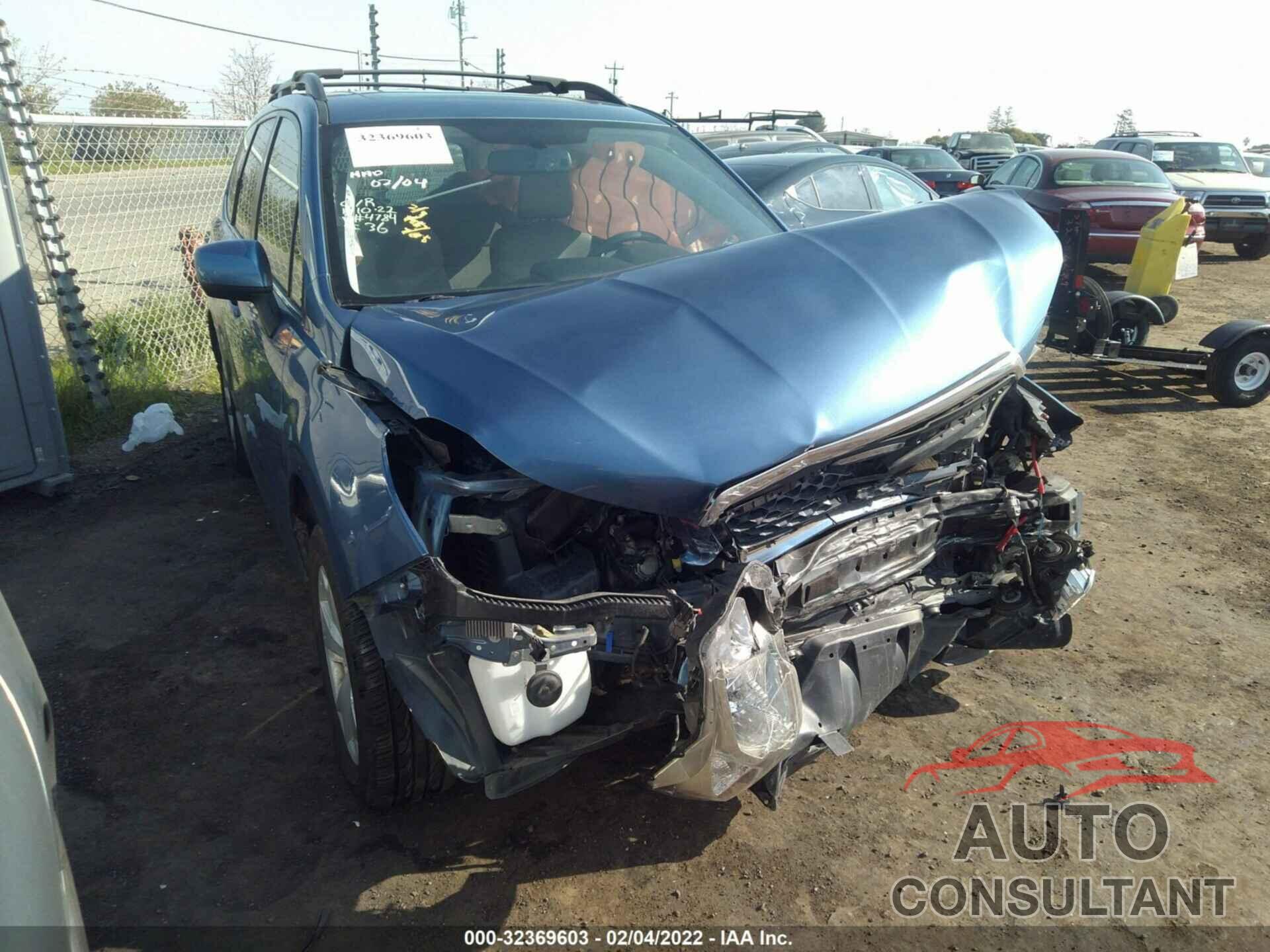 SUBARU FORESTER 2016 - JF2SJAHC5GH454784