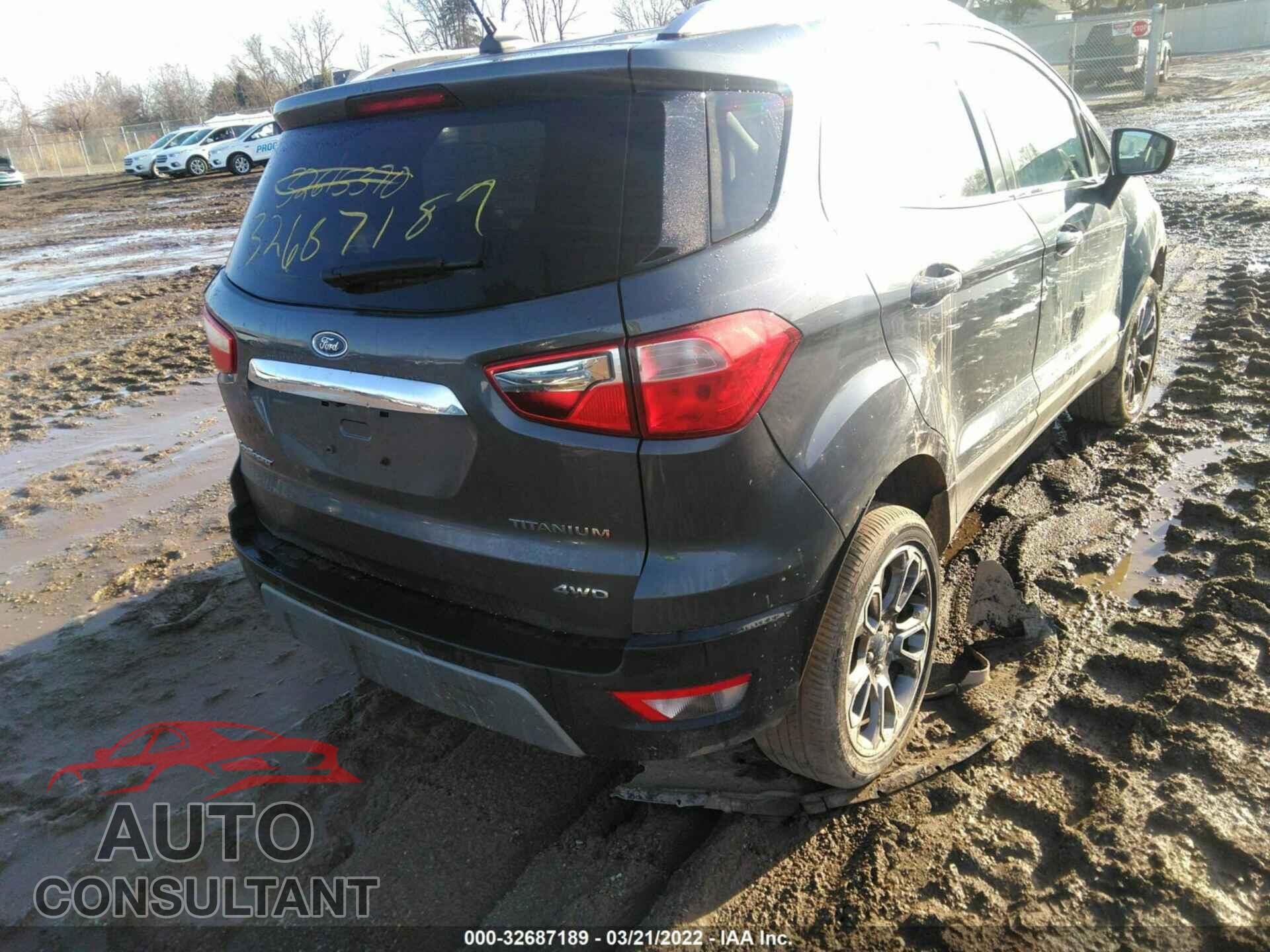 FORD ECOSPORT 2020 - MAJ6S3KL3LC364662