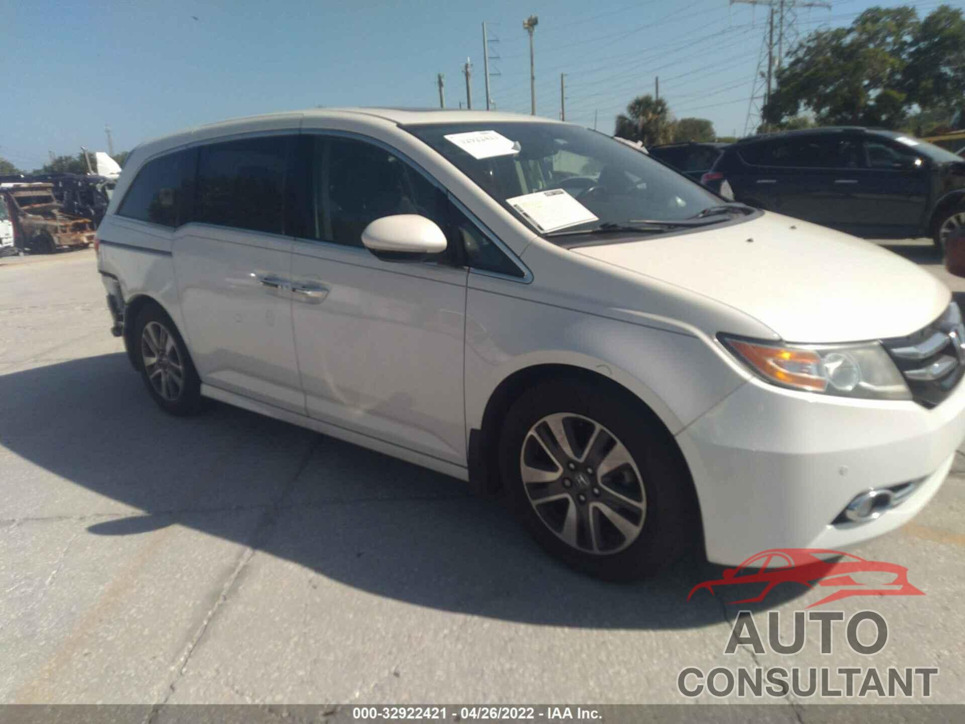 HONDA ODYSSEY 2016 - 5FNRL5H93GB101429