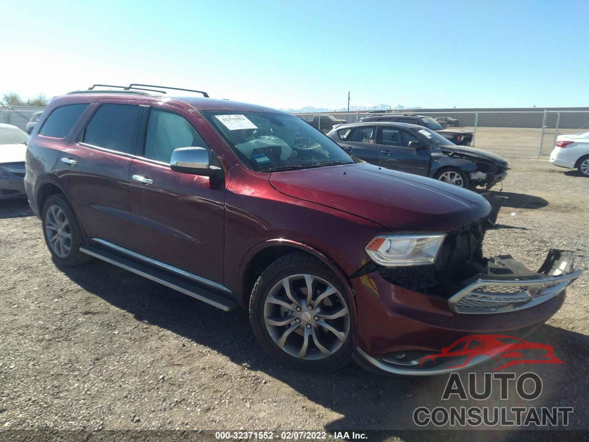 DODGE DURANGO 2017 - 1C4RDHAGXHC923795