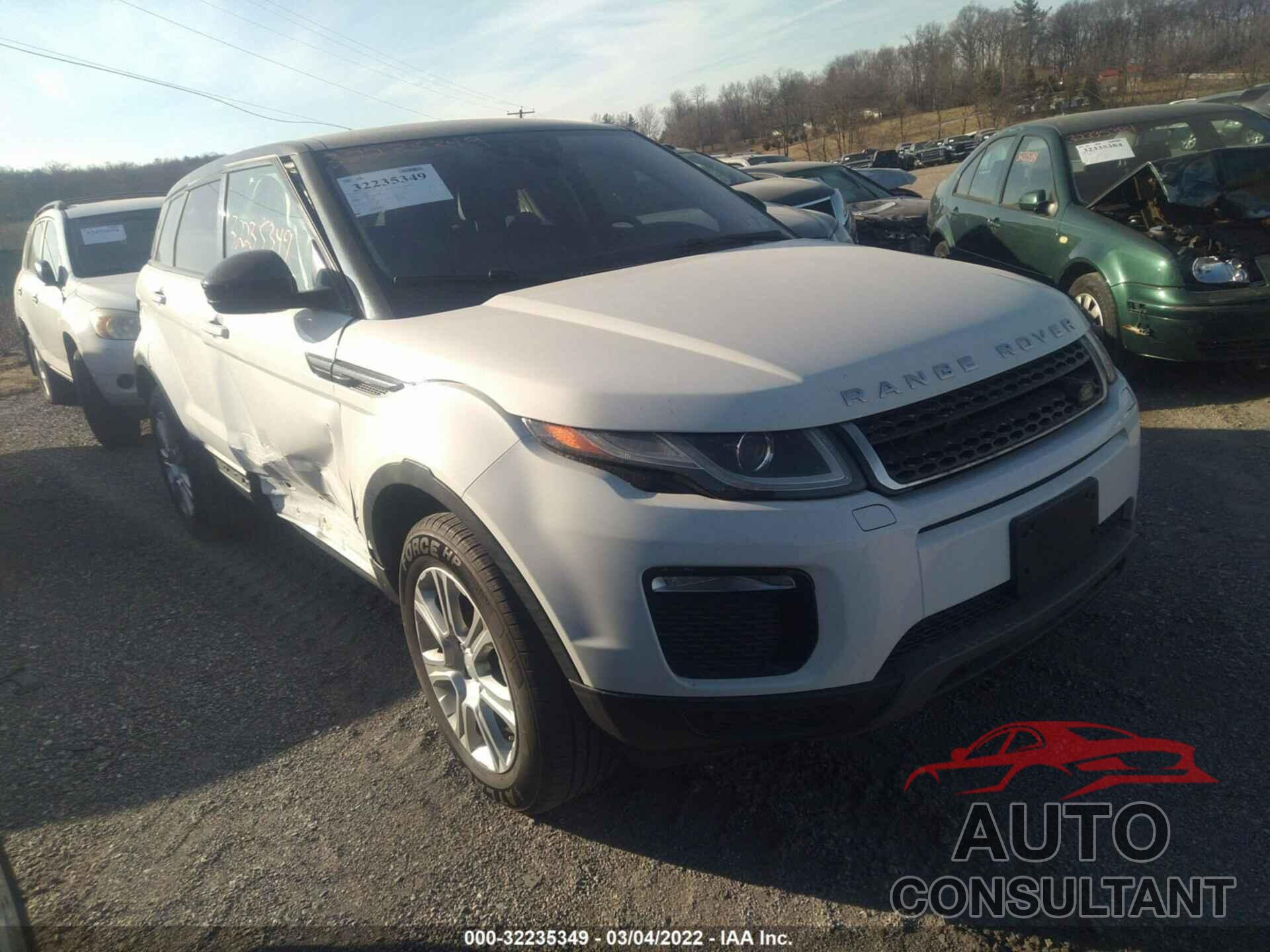 LAND ROVER RANGE ROVER EVOQUE 2017 - SALVP2BG9HH223473