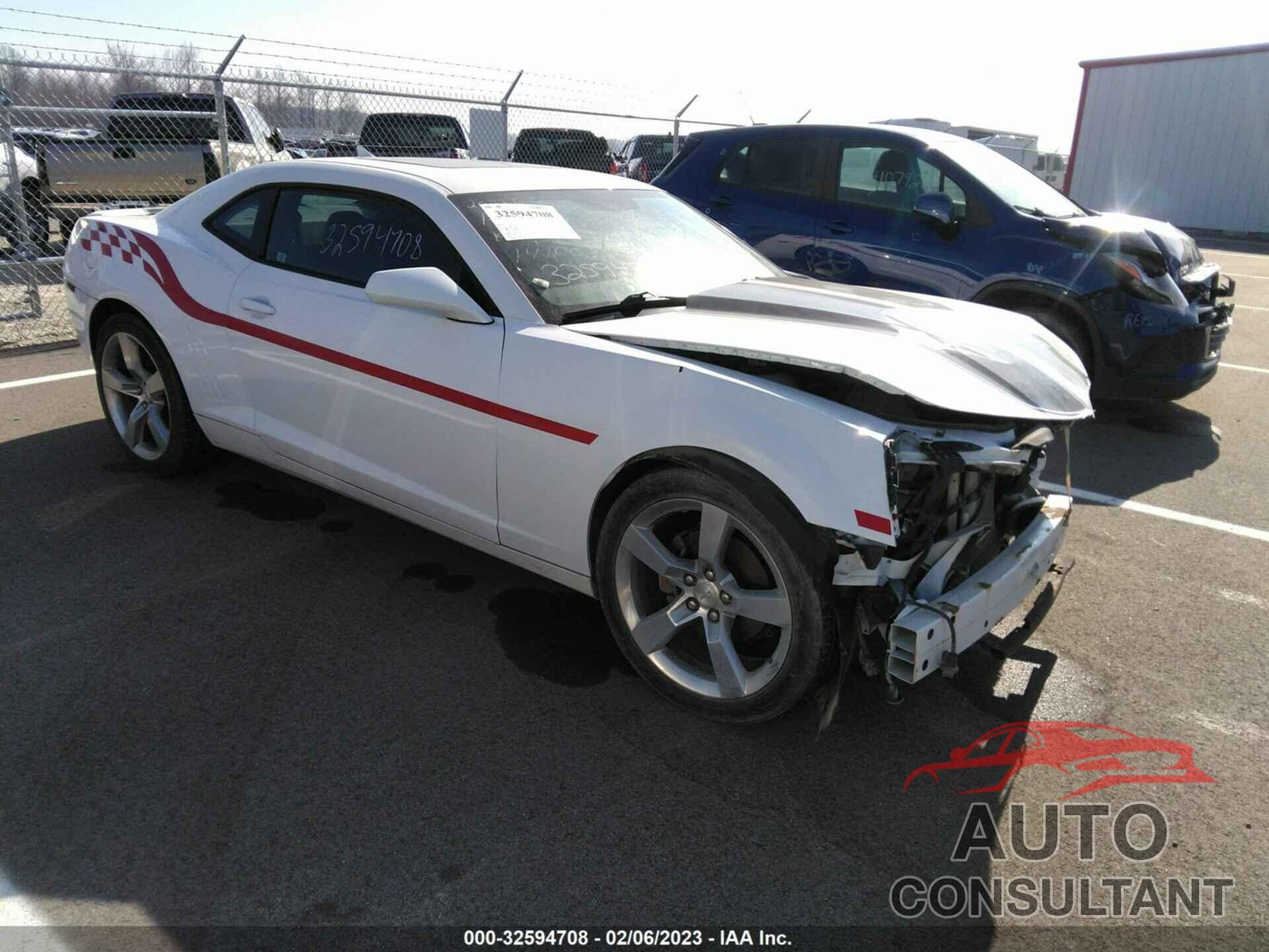 CHEVROLET CAMARO 2012 - 2G1FC1E30C9141003