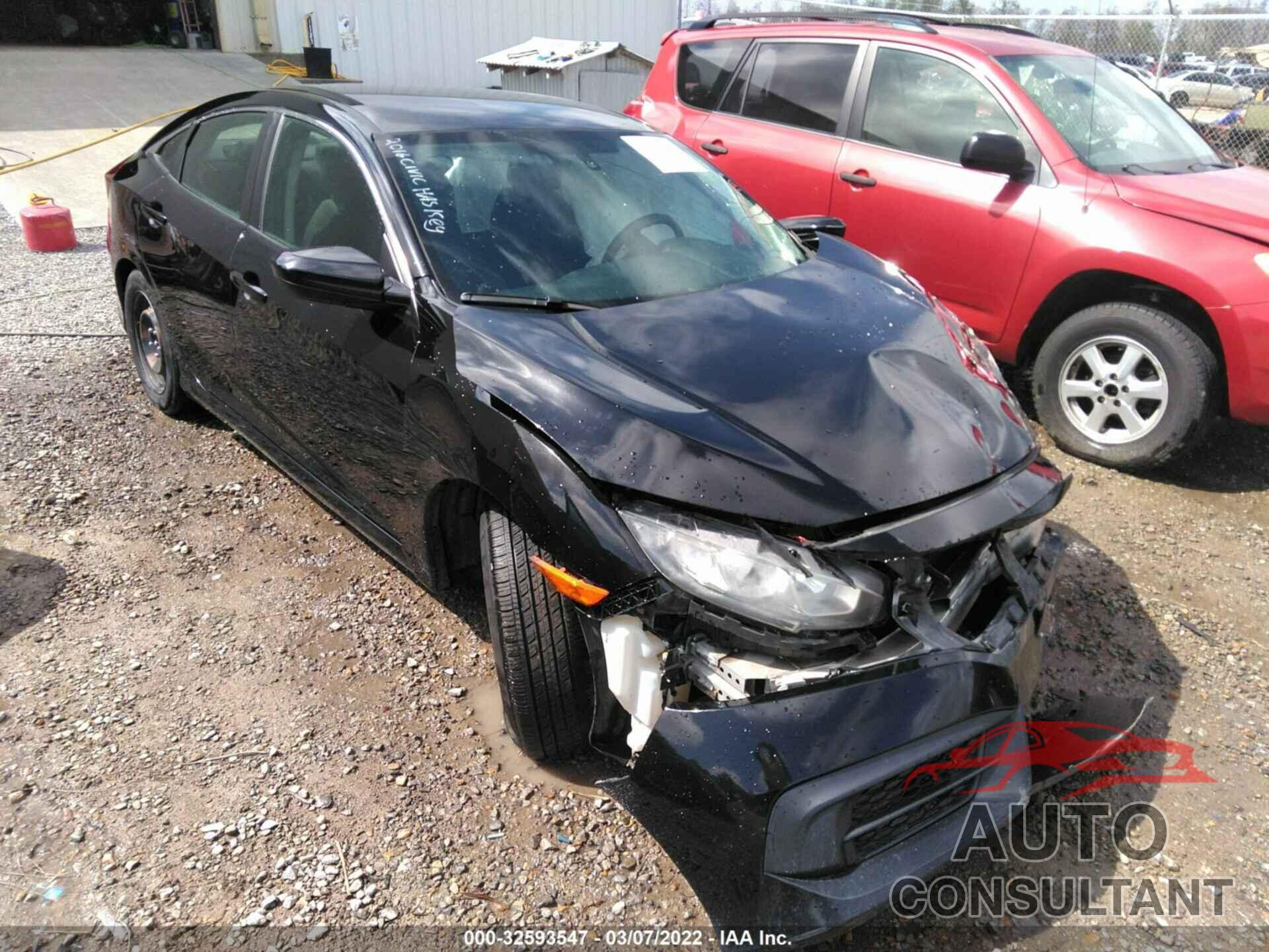 HONDA CIVIC SEDAN 2016 - 19XFC2F57GE035667