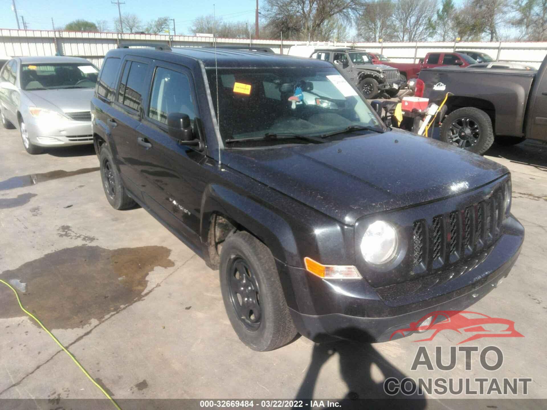 JEEP PATRIOT 2016 - 1C4NJPBA3GD609409