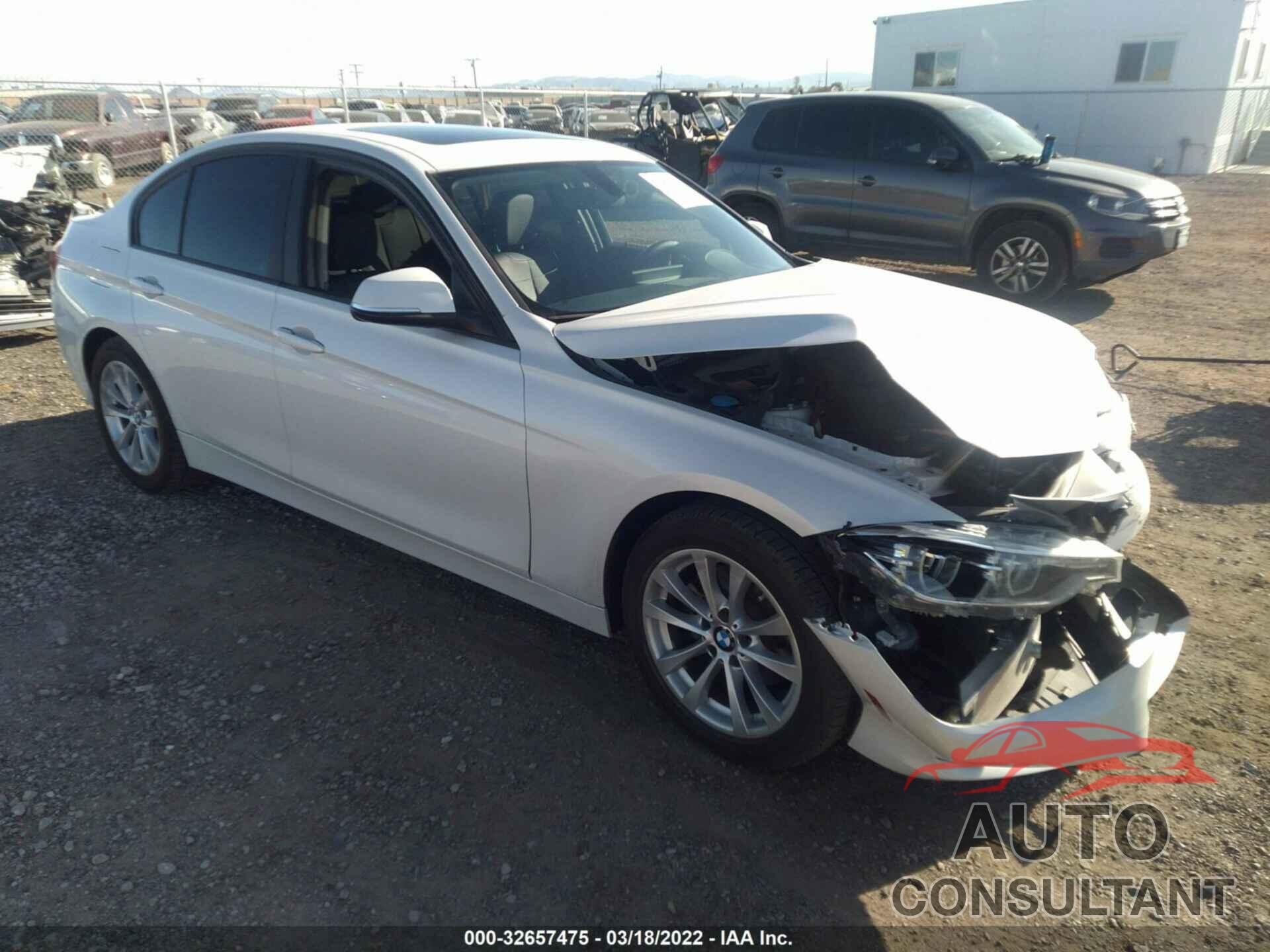 BMW 3 SERIES 2018 - WBA8E1G58JNU89406