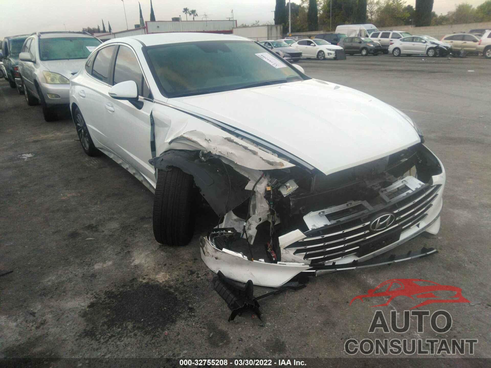 HYUNDAI SONATA HYBRID 2021 - KMHL34JJ7MA026626