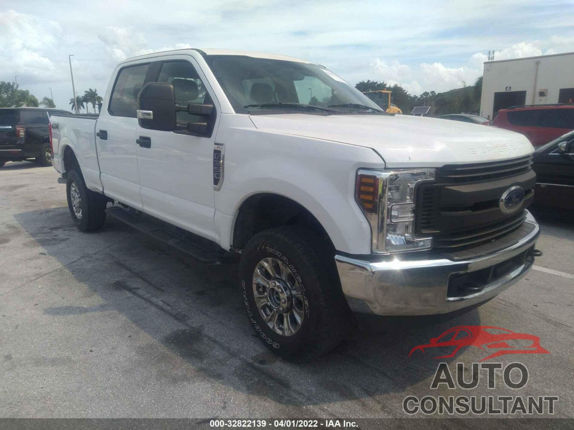 FORD SUPER DUTY F-250 SRW 2019 - 1FT7W2B64KEF57915