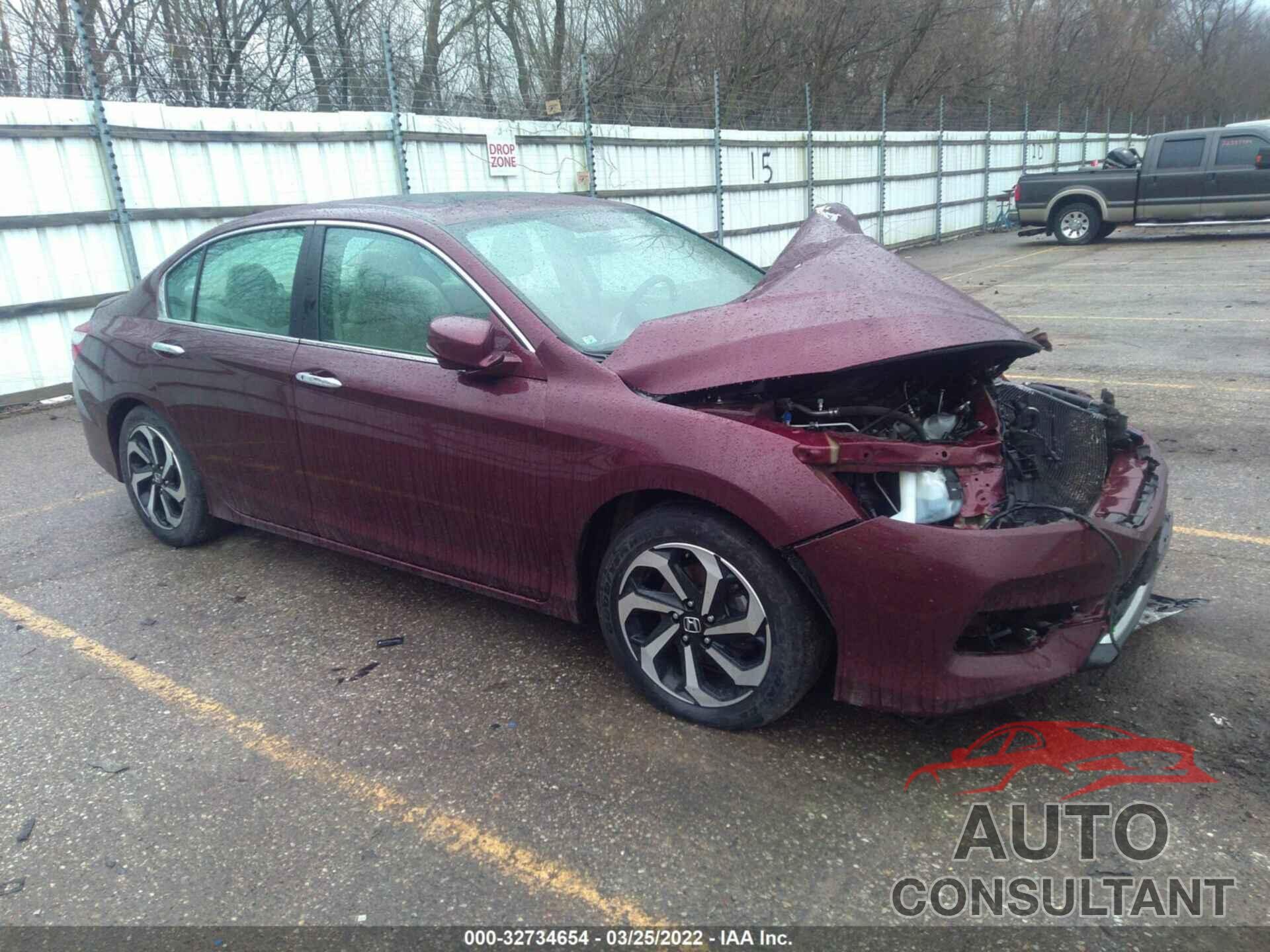 HONDA ACCORD SEDAN 2017 - 1HGCR2F71HA091676