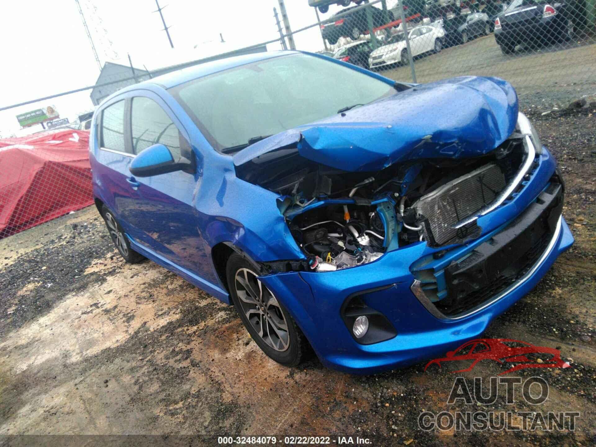 CHEVROLET SONIC 2017 - 1G1JD6SGXH4122528