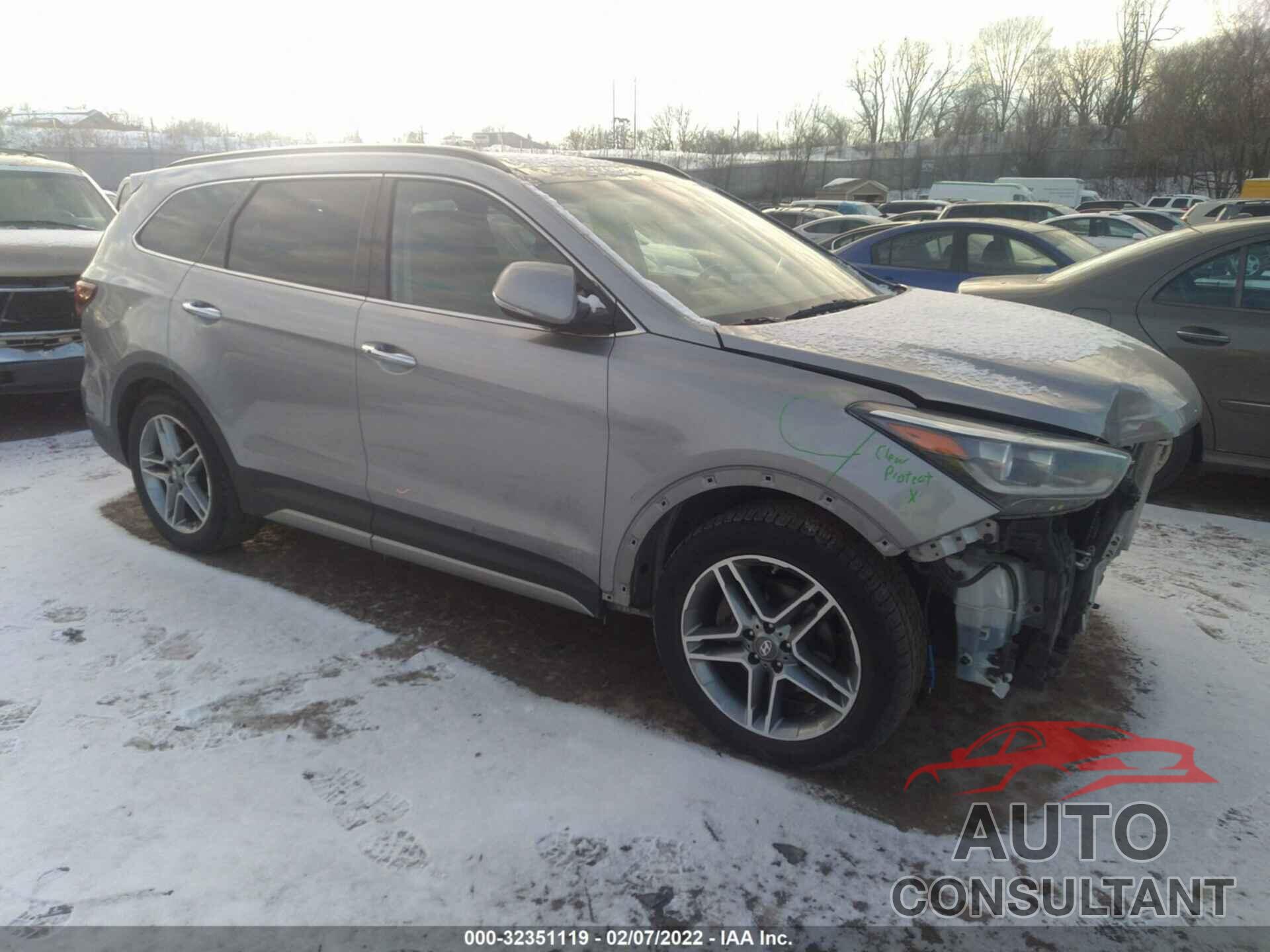 HYUNDAI SANTA FE 2017 - KM8SRDHF8HU252755