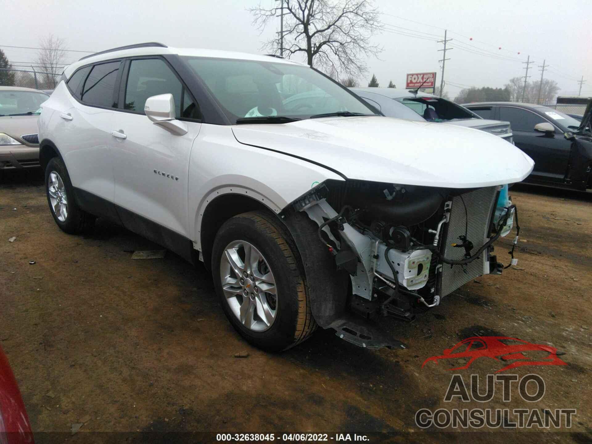 CHEVROLET BLAZER 2021 - 3GNKBCRS6MS554691