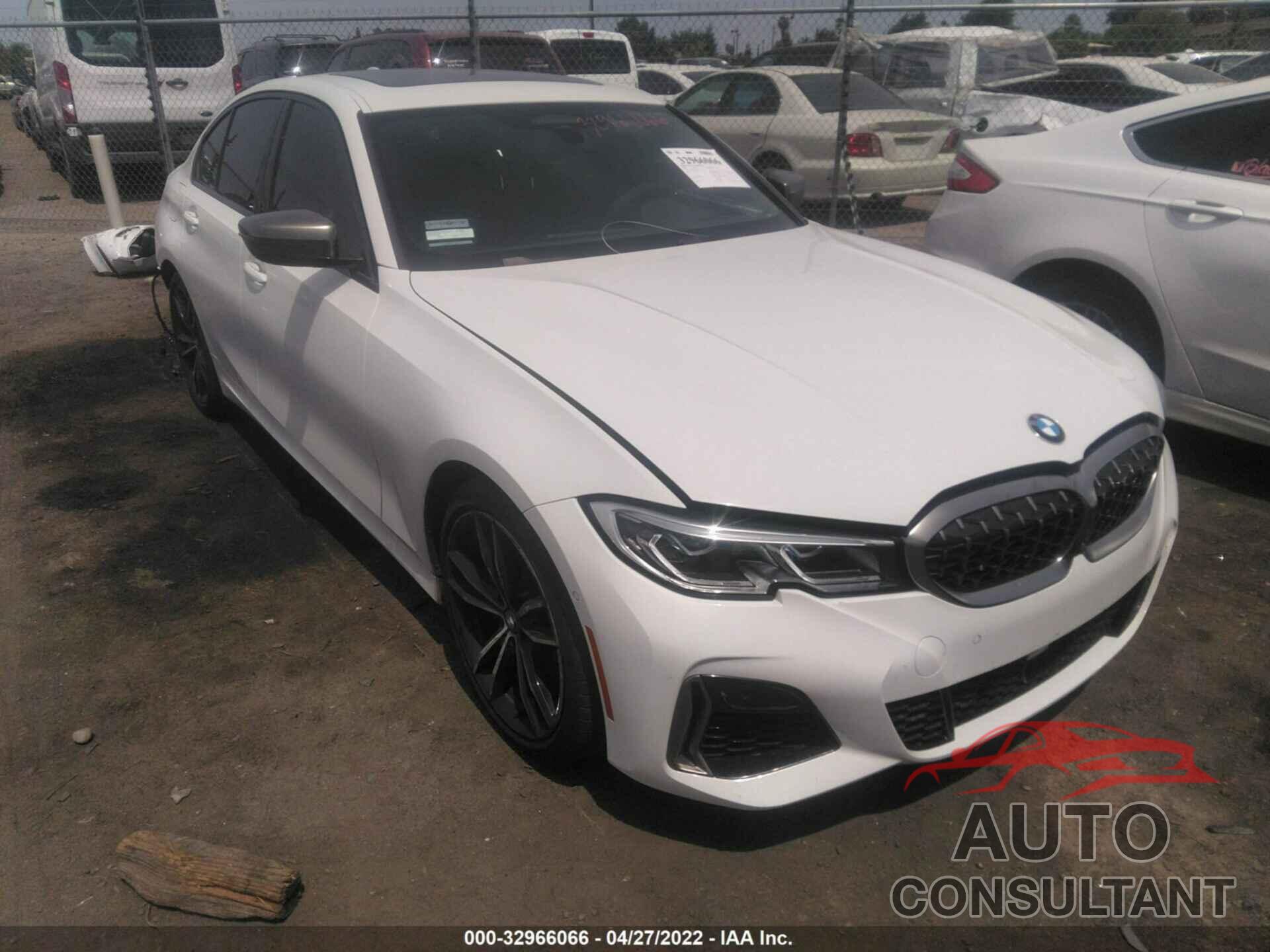 BMW 3 SERIES 2020 - WBA5U9C01LAF54611