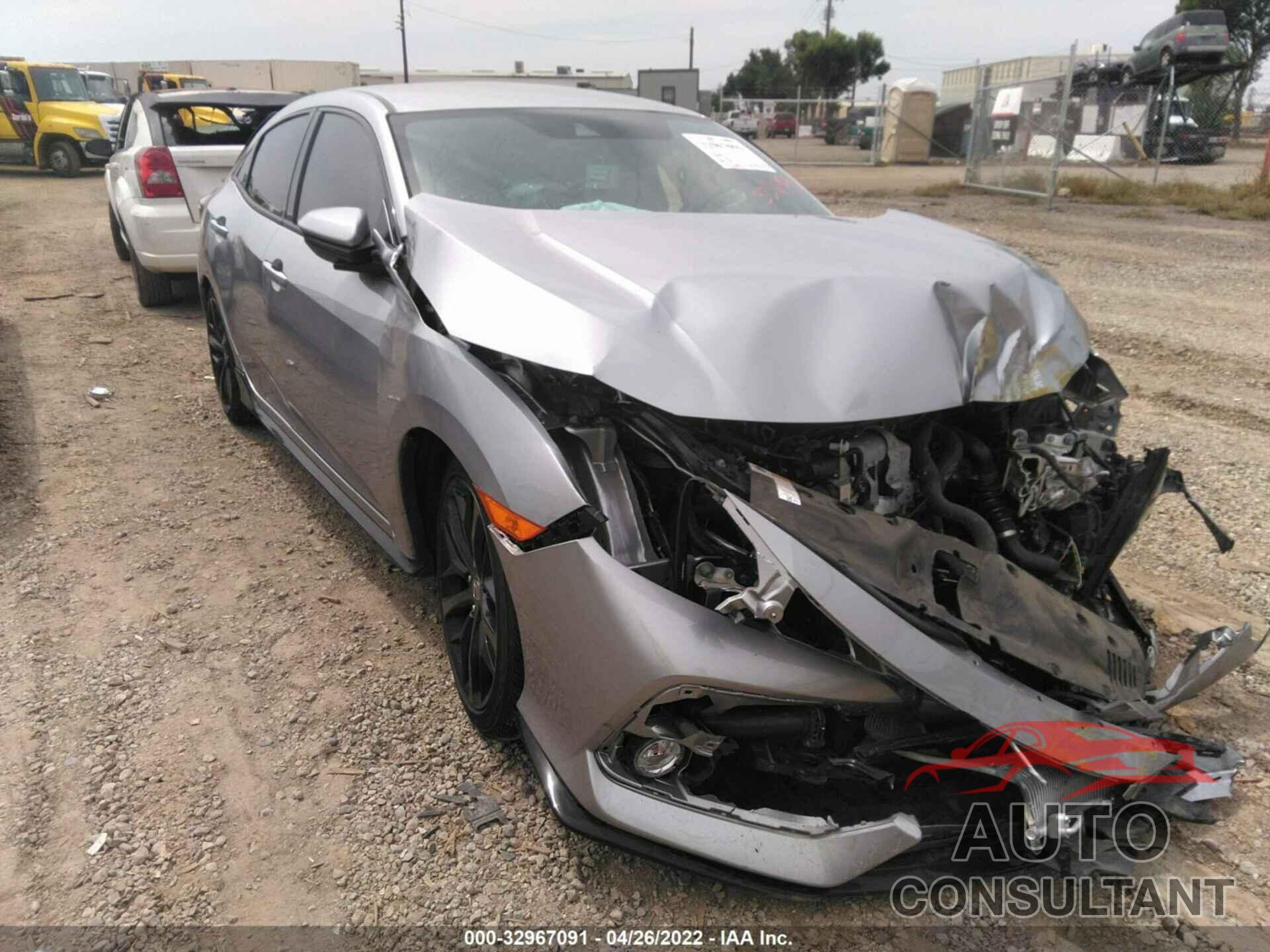 HONDA CIVIC HATCHBACK 2021 - SHHFK7H4XMU406622