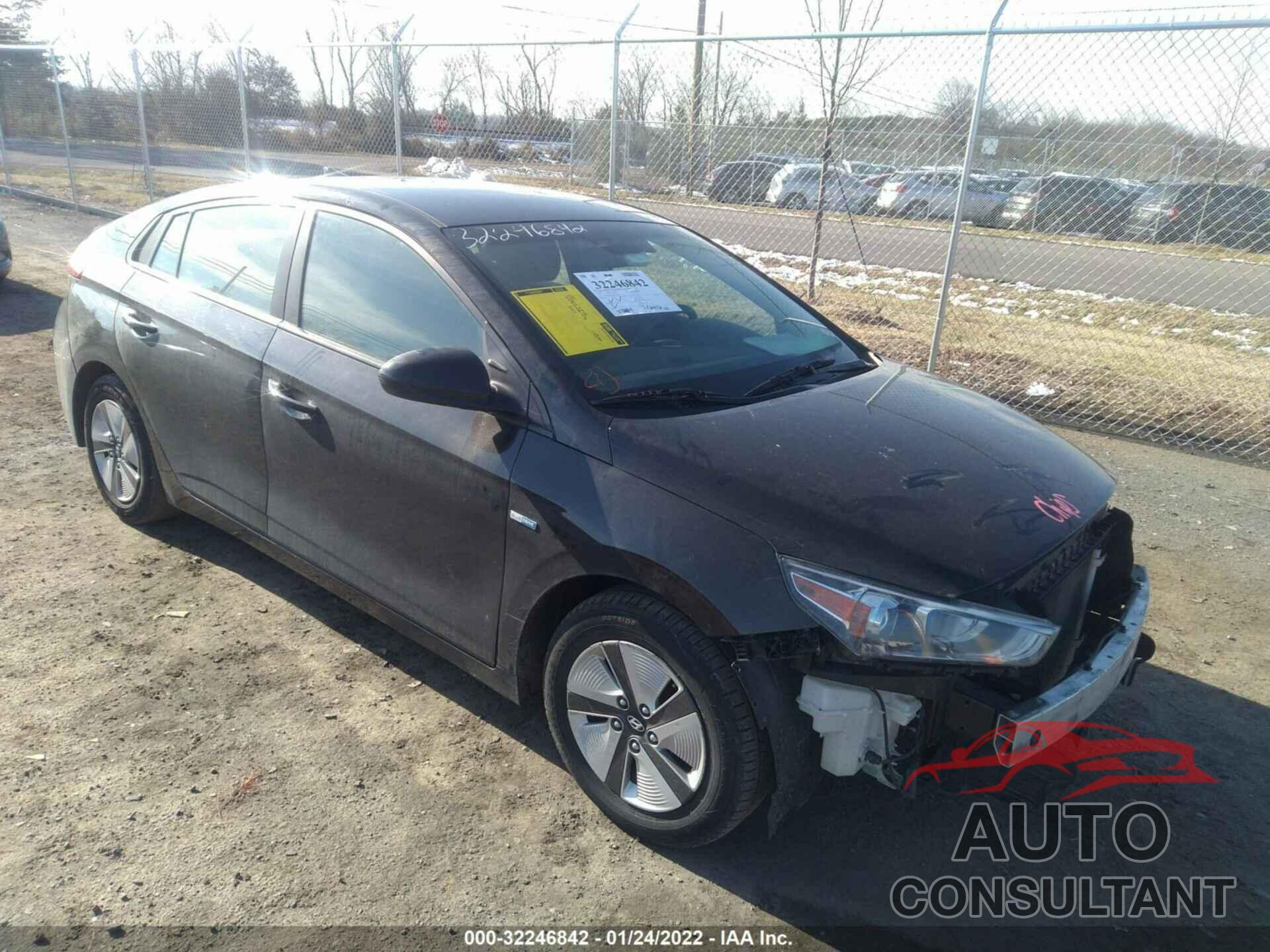 HYUNDAI IONIQ HYBRID 2019 - KMHC65LC2KU167594