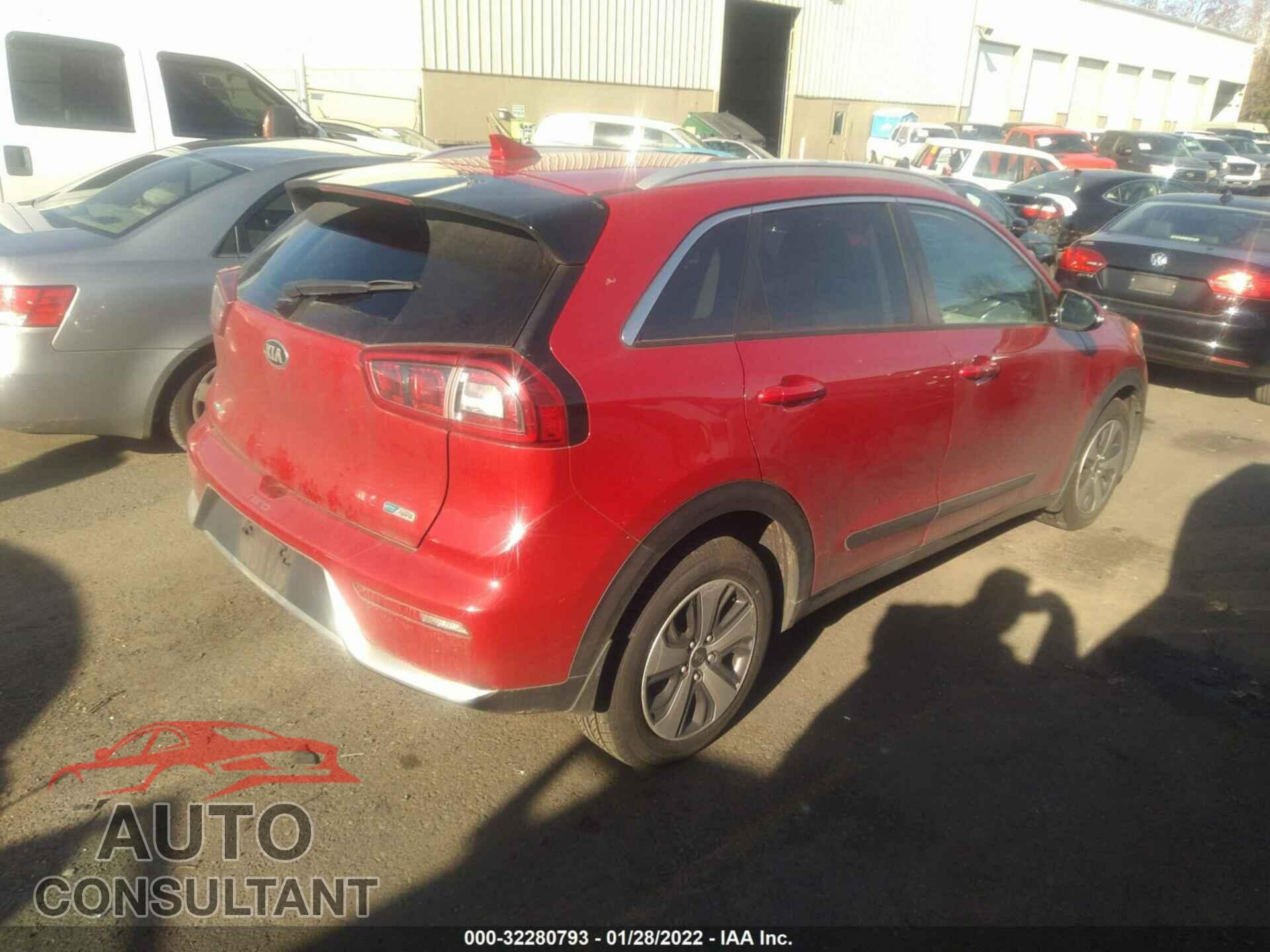 KIA NIRO 2017 - KNDCC3LC2H5057357