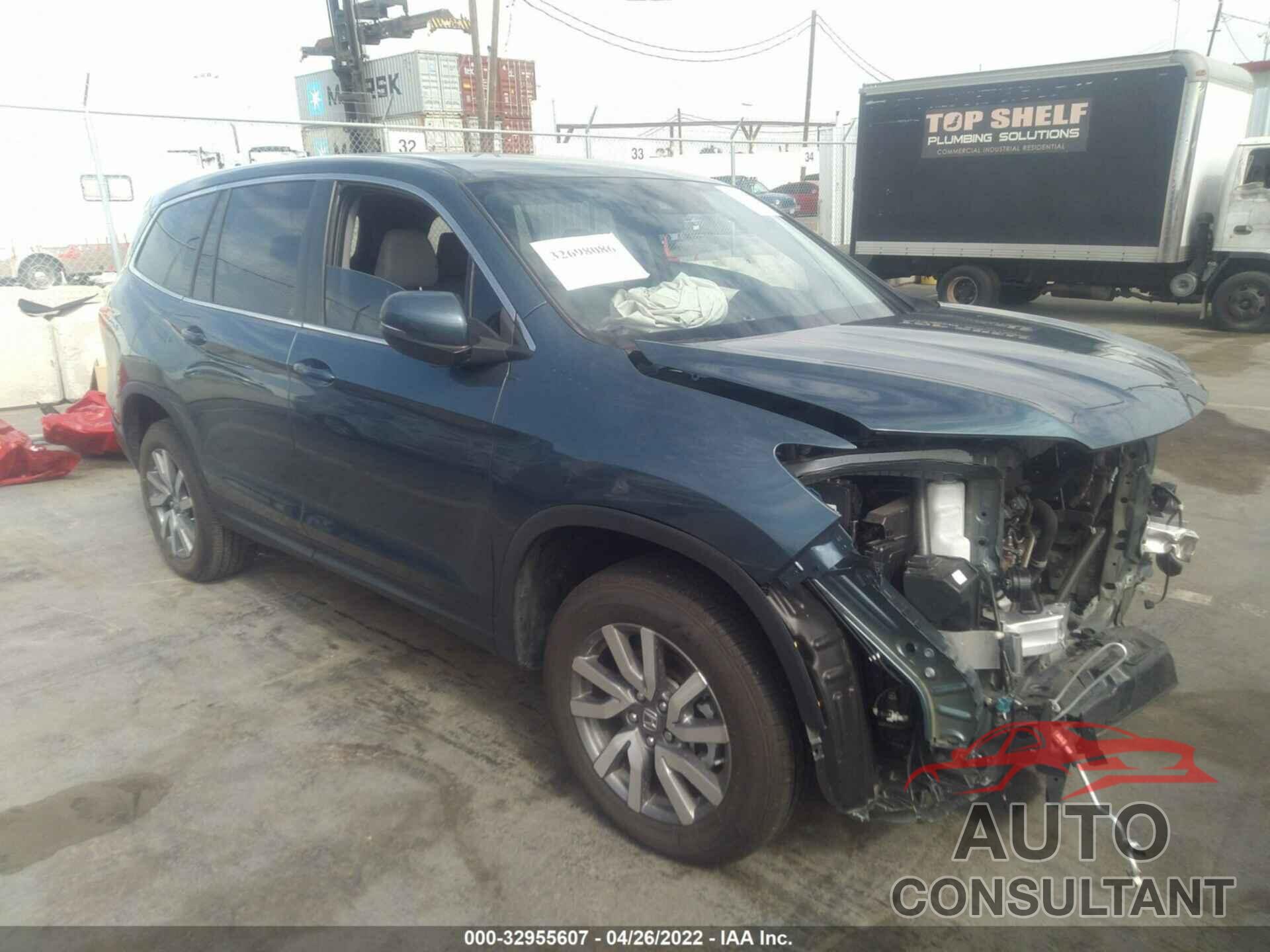 HONDA PILOT 2021 - 5FNYF6H34MB036400