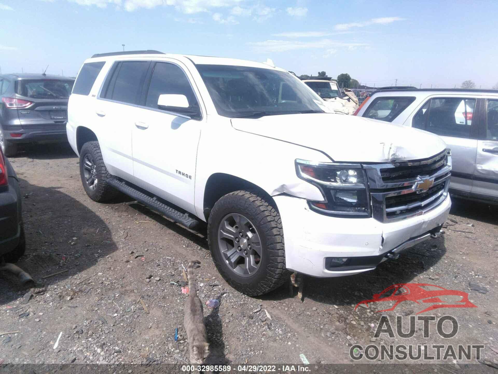 CHEVROLET TAHOE 2017 - 1GNSKBKC6HR355694