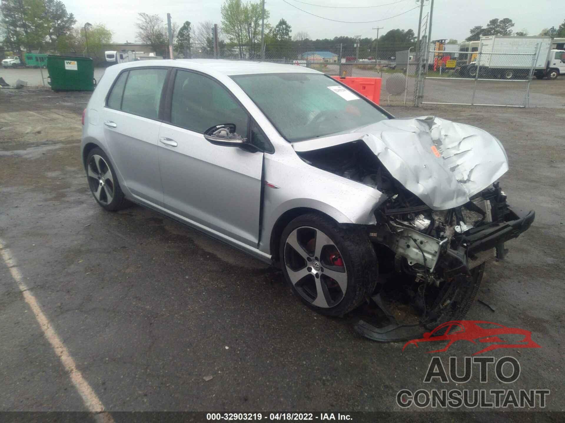 VOLKSWAGEN GOLF GTI 2016 - 3VW4T7AUXGM068541