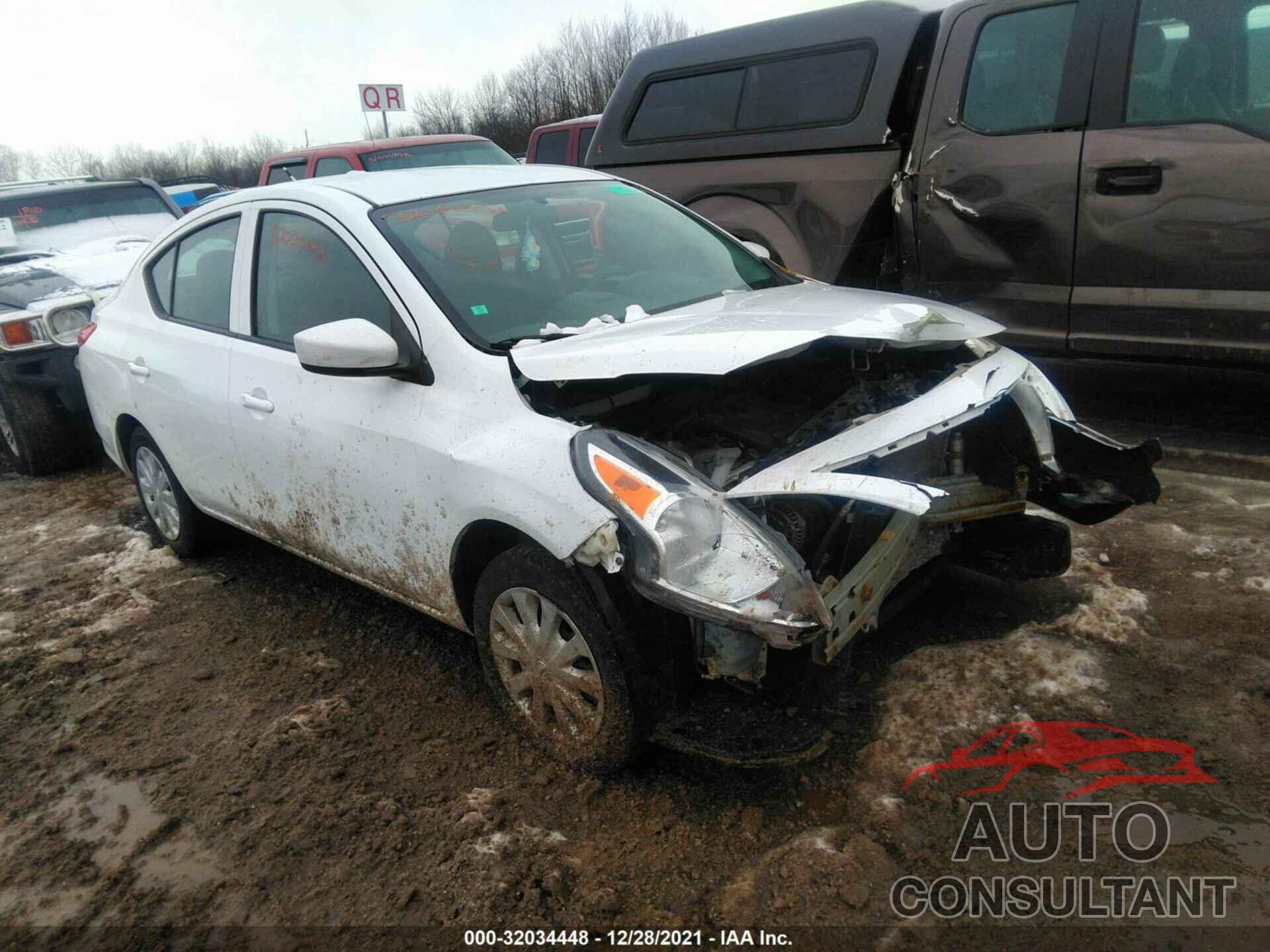 NISSAN VERSA 2016 - 3N1CN7AP8GL841129