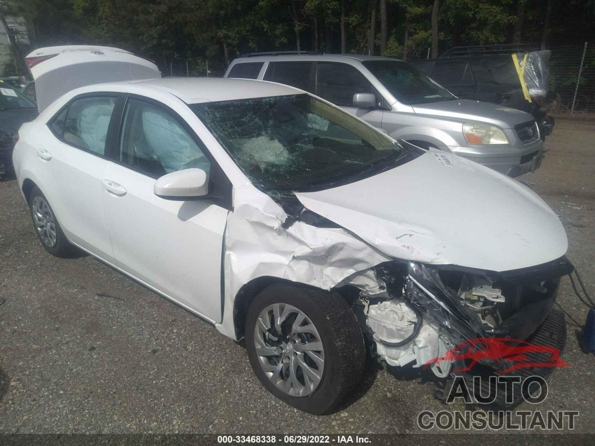 TOYOTA COROLLA 2017 - 2T1BURHE7HC890905