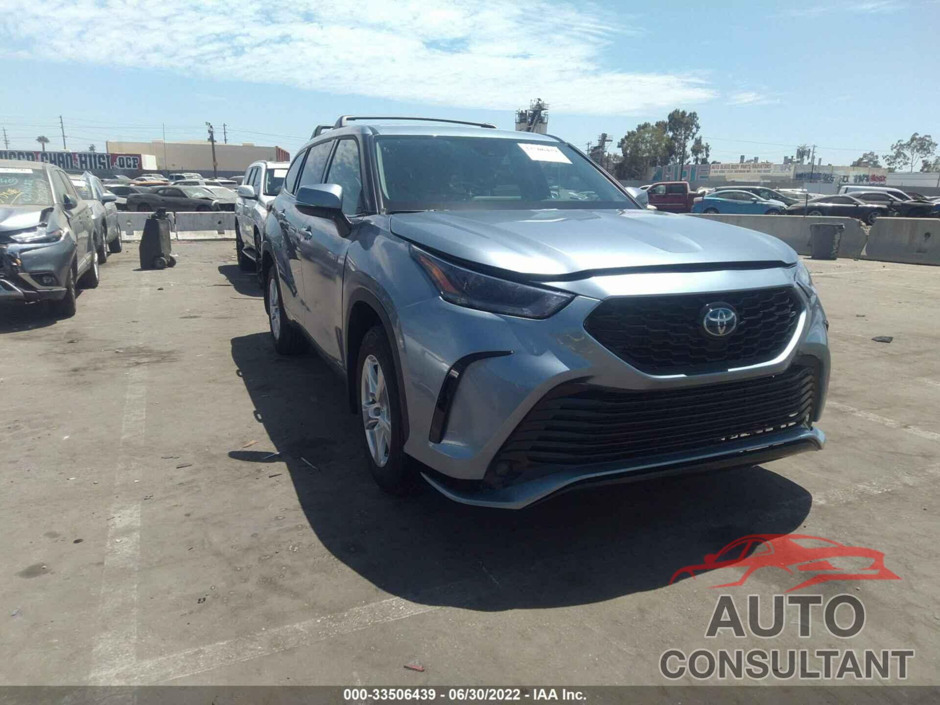 TOYOTA HIGHLANDER 2021 - 5TDBBRCH6MS067410