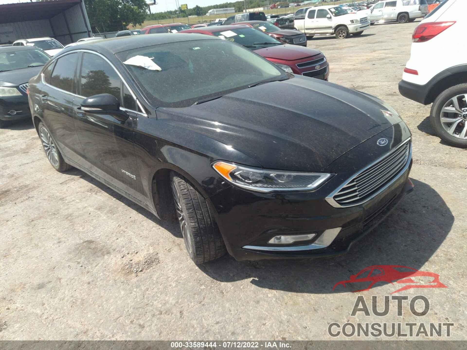 FORD FUSION HYBRID 2018 - 3FA6P0RU3JR140935