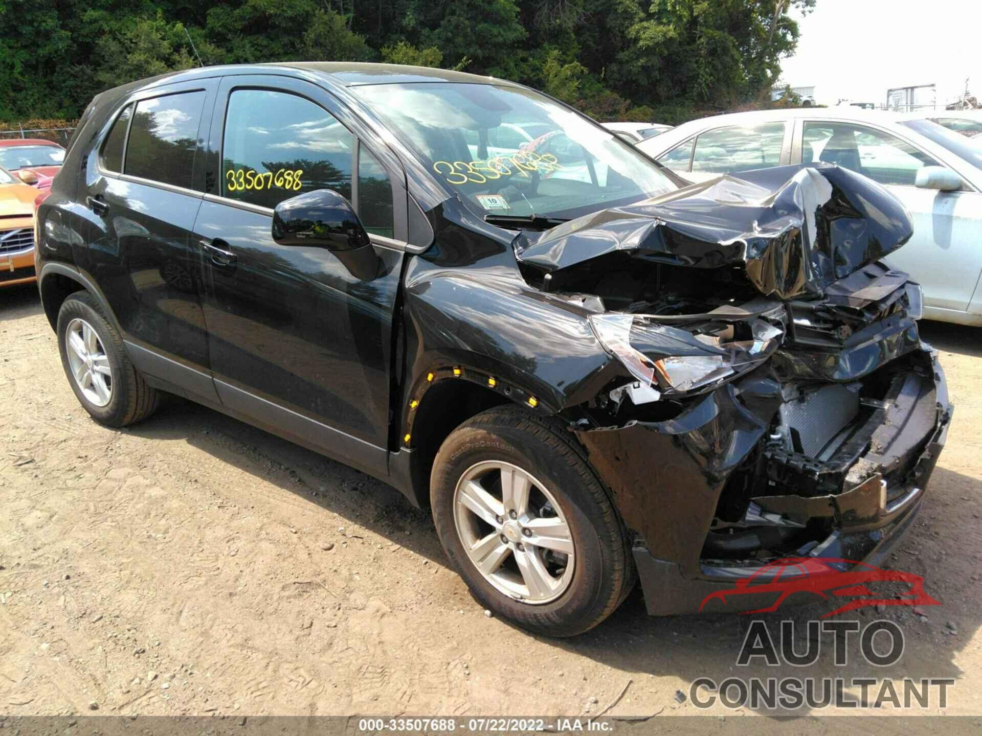 CHEVROLET TRAX 2022 - KL7CJNSM7NB502679